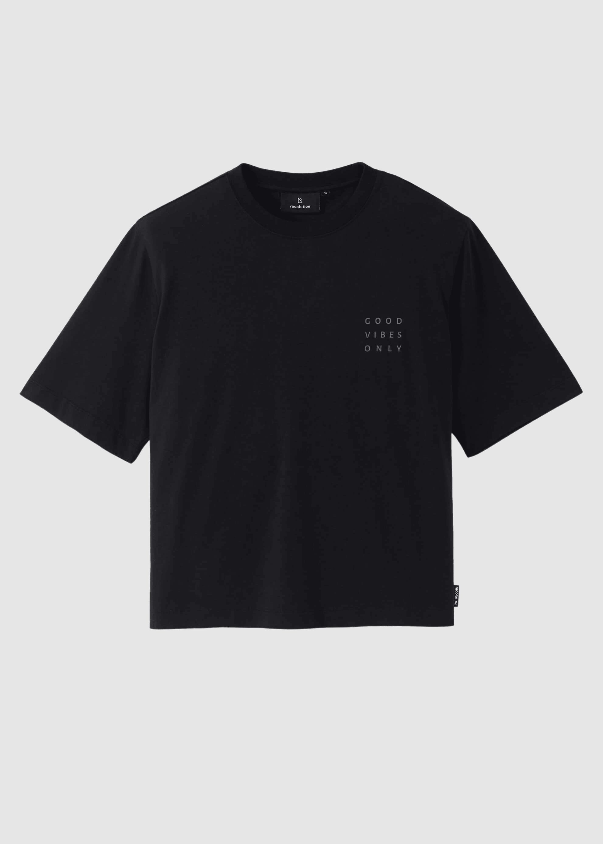 T-Shirt Azolla Good Vibes Black