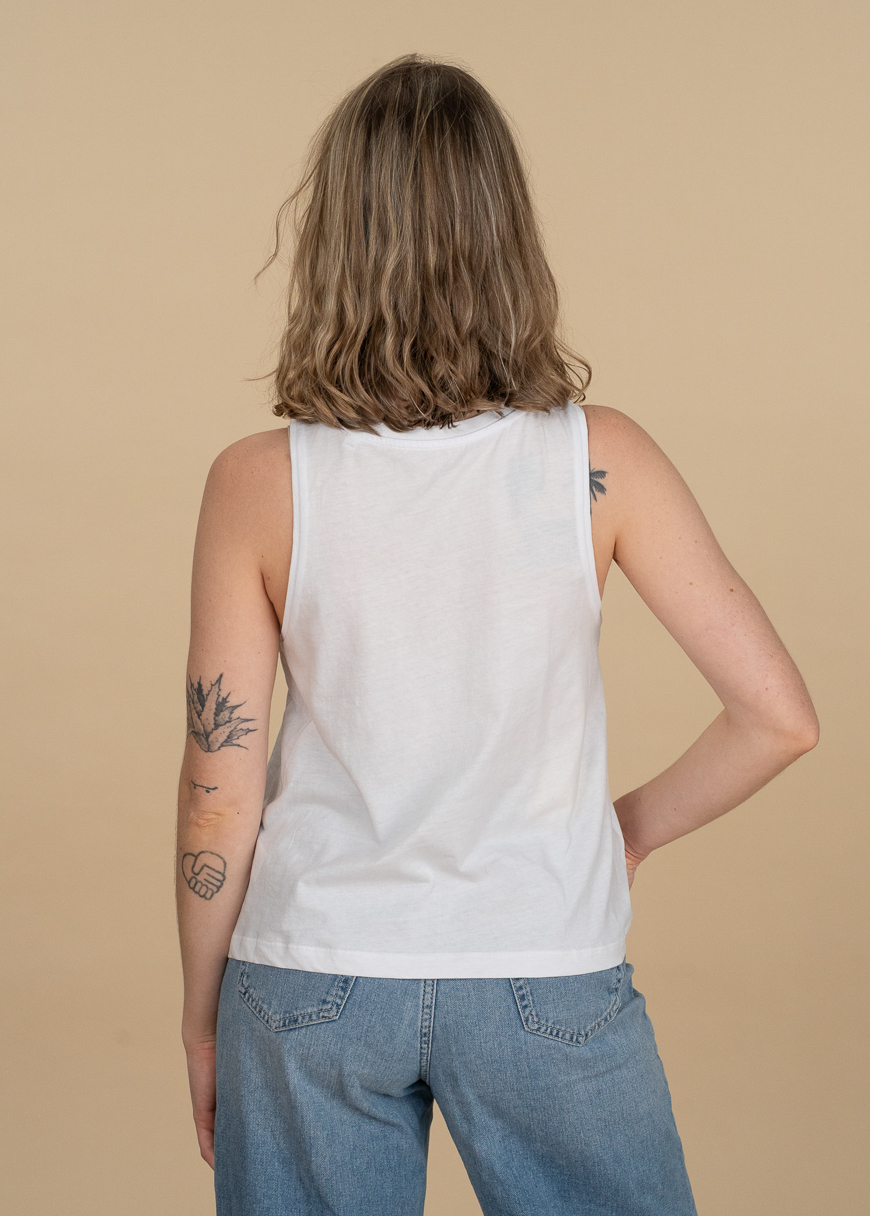 Cropped Oversized Tanktop Woman