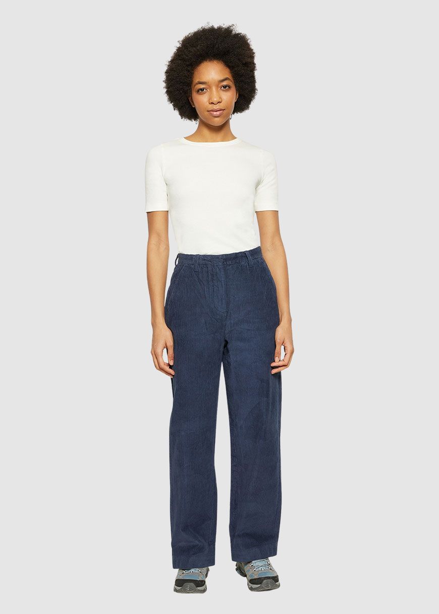 Posey Wide High-Rise Irregular Corduroy Pant Posey Wide High-Rise Irregular Corduroy Pant