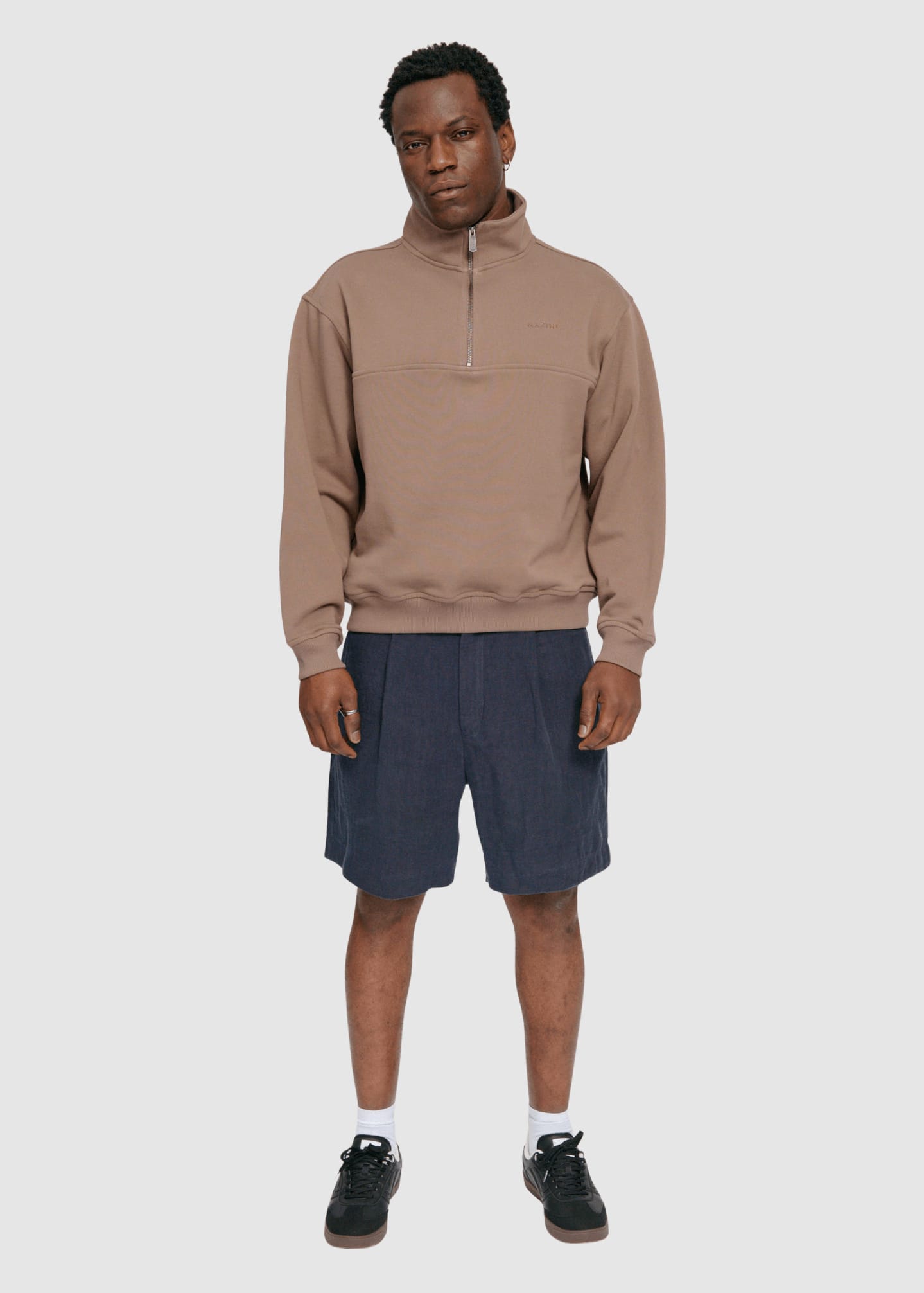 Sweat Troyer Grey Brown Sweat Troyer Grey Brown