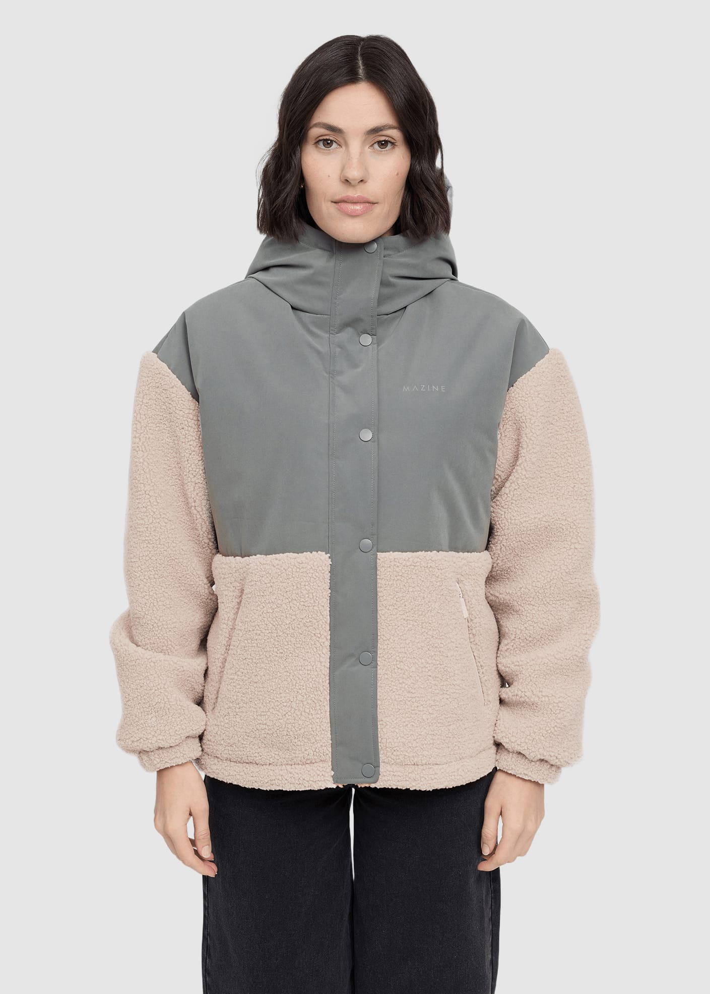 Fabric Blocking Jacket Light Bottle Natural