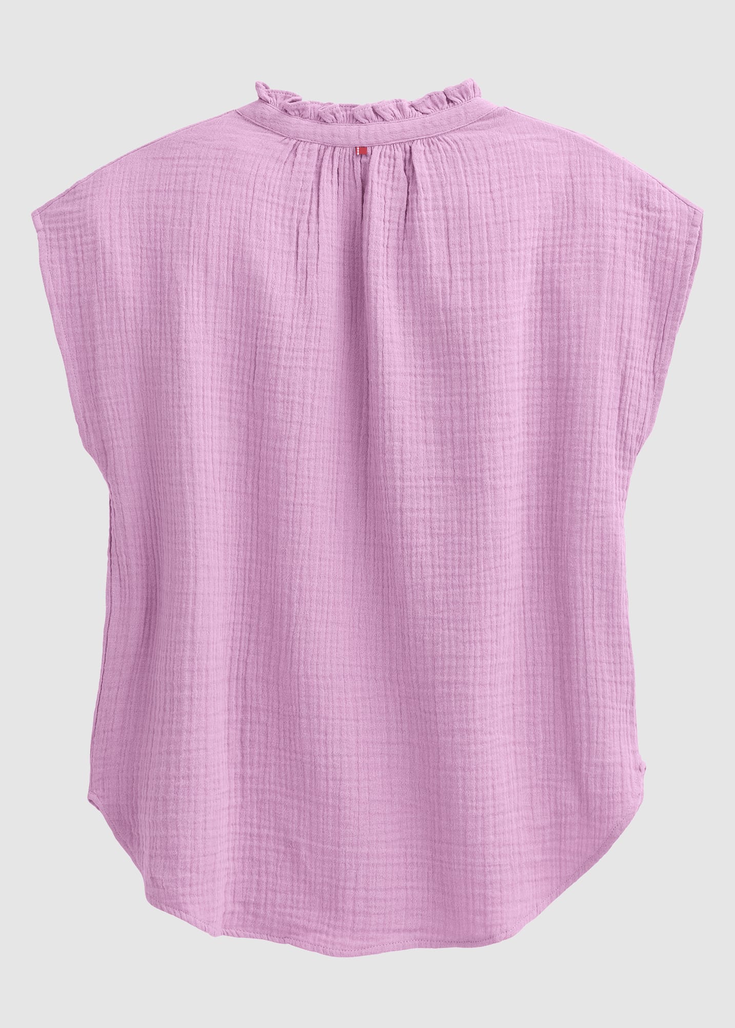 Musselin-Bluse Ärmellos Malve Musselin-Bluse Ärmellos Malve