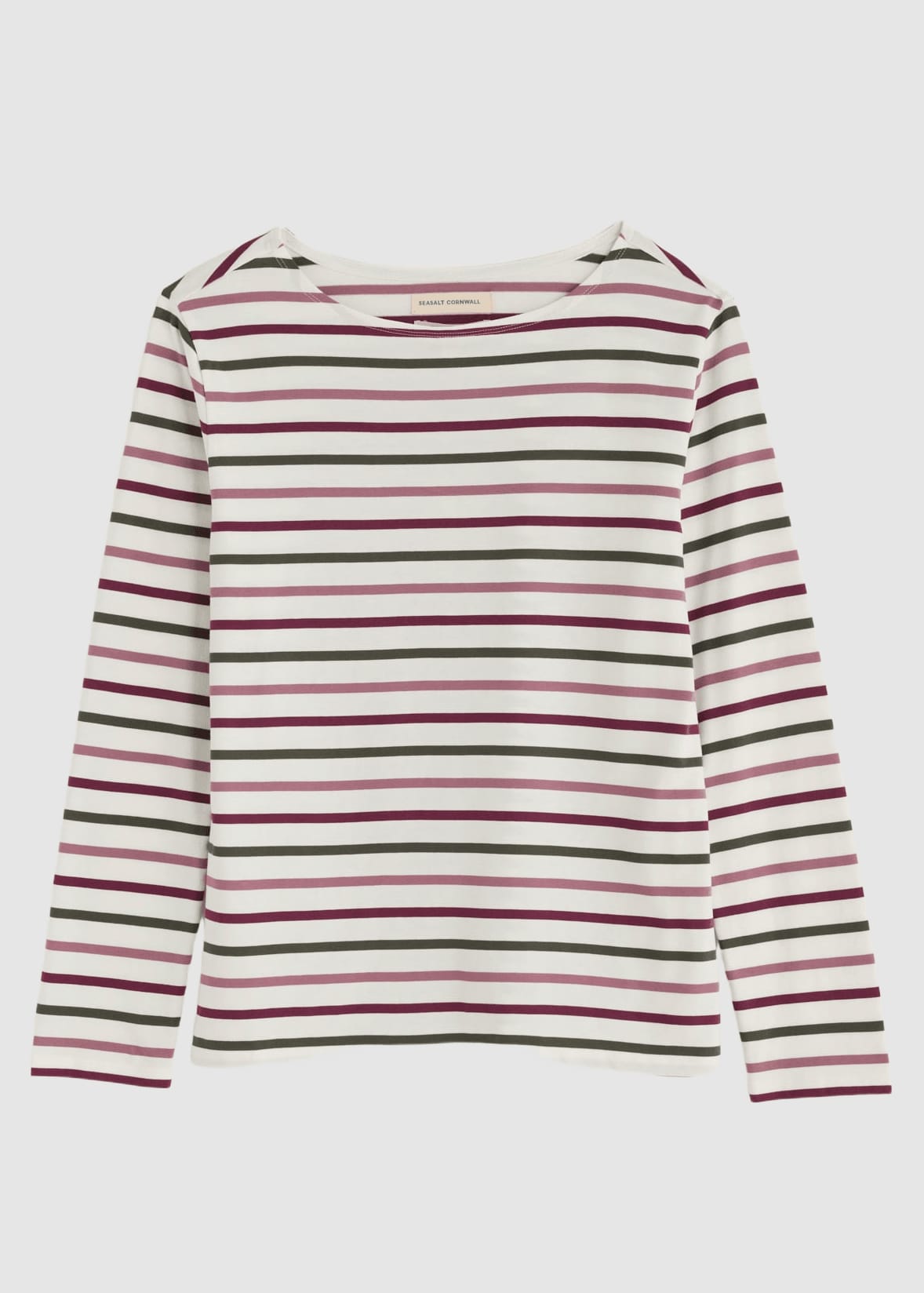 seasalt-cornwall-sailor-shirt-tri-breton-dried-rose-4.jpeg Sailor Shirt Tri Breton Dried Rose