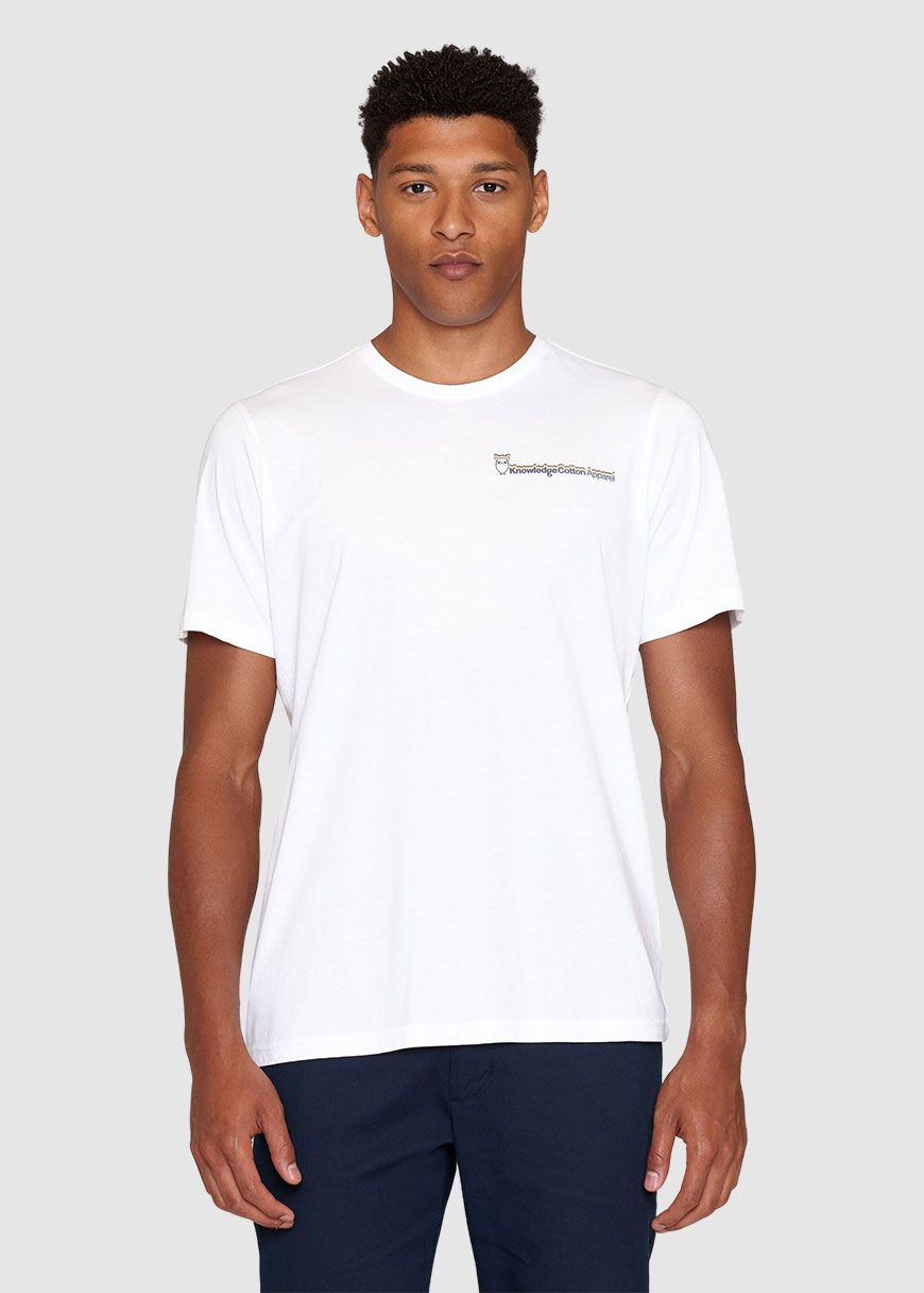 Regular Fit Single Jersey Small Chest Print T-Shirt Regular Fit Single Jersey Small Chest Print T-Shirt