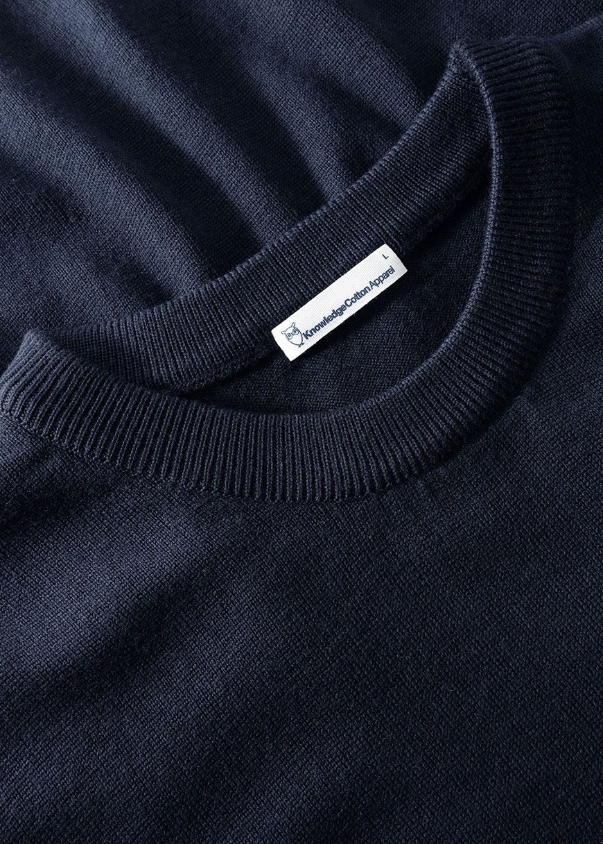 knowledge_cotton_apparel_regular_merino_knit_crew_neck_AW_25_KCA_1080068_1001_Total_Eclipse_7_09df459d04 Regular Merino Knit Crew Neck
