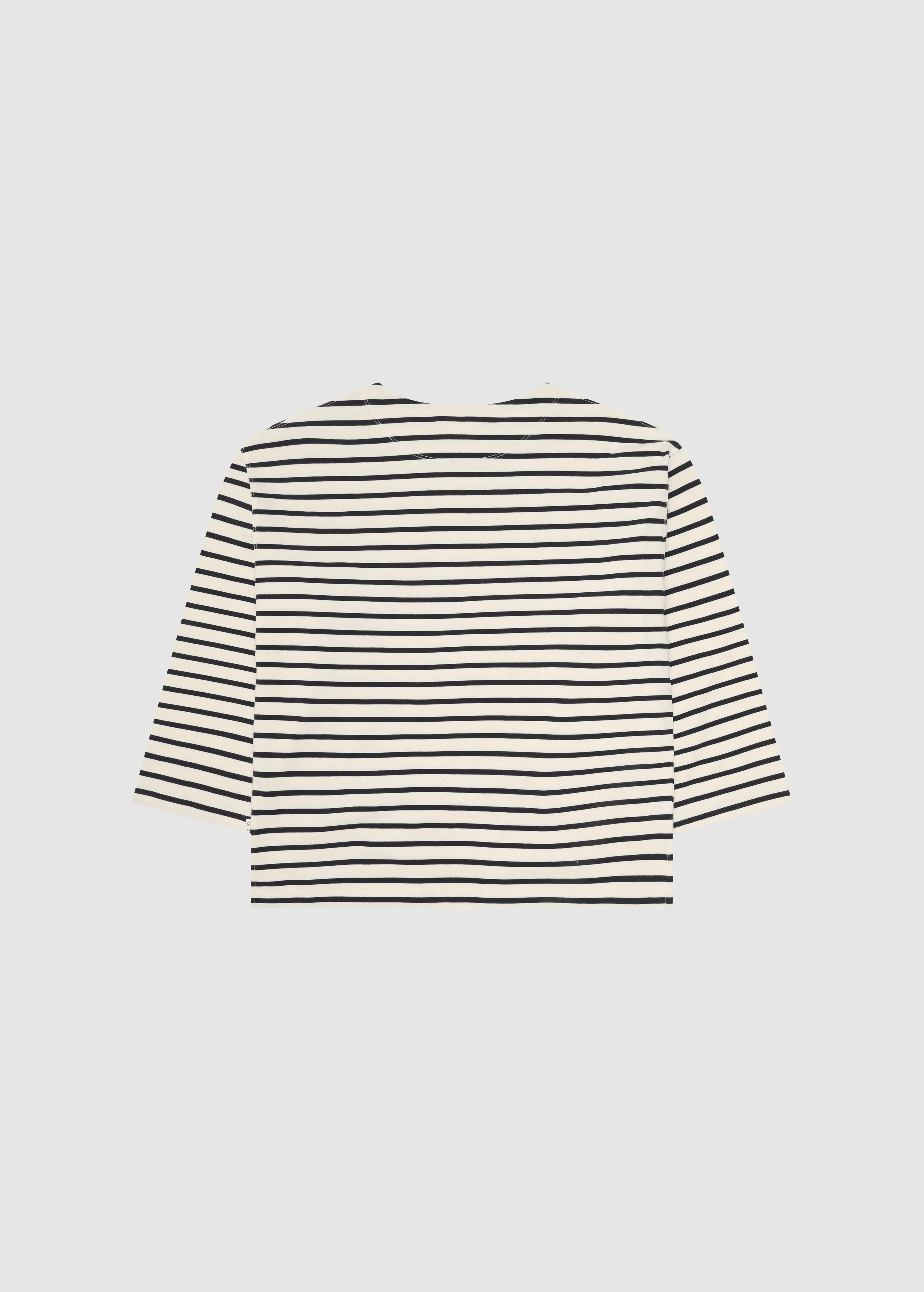 Stripe Long Sleeve T-Shirt Navy