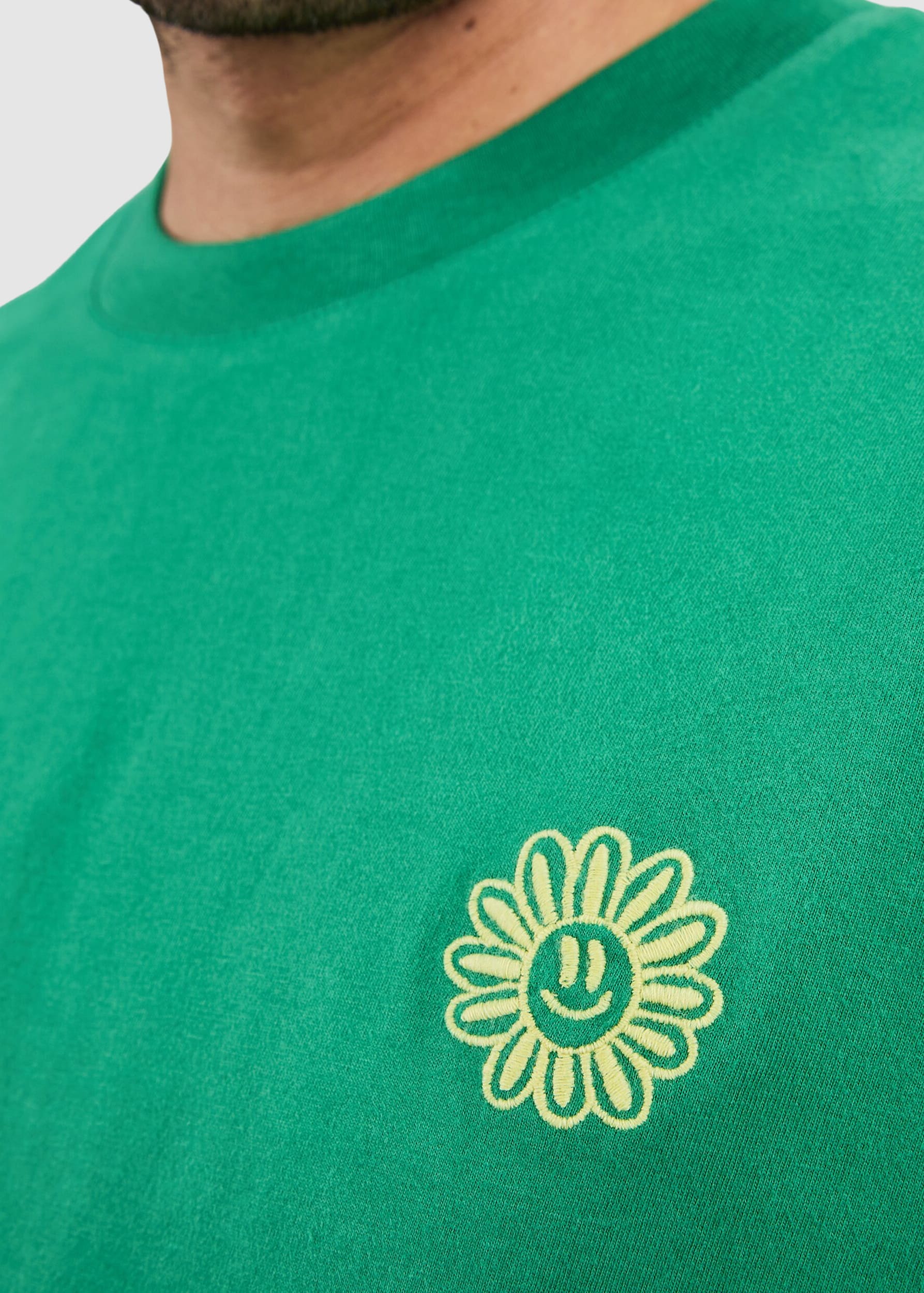 Asis Percales Daisy T-Shirt Green Asis Percales Daisy T-Shirt Green