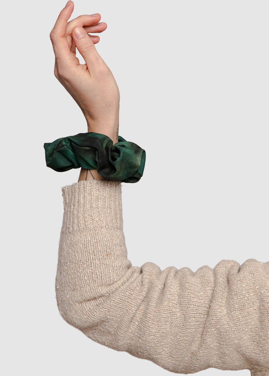 Moss Scrunchie Moss Scrunchie