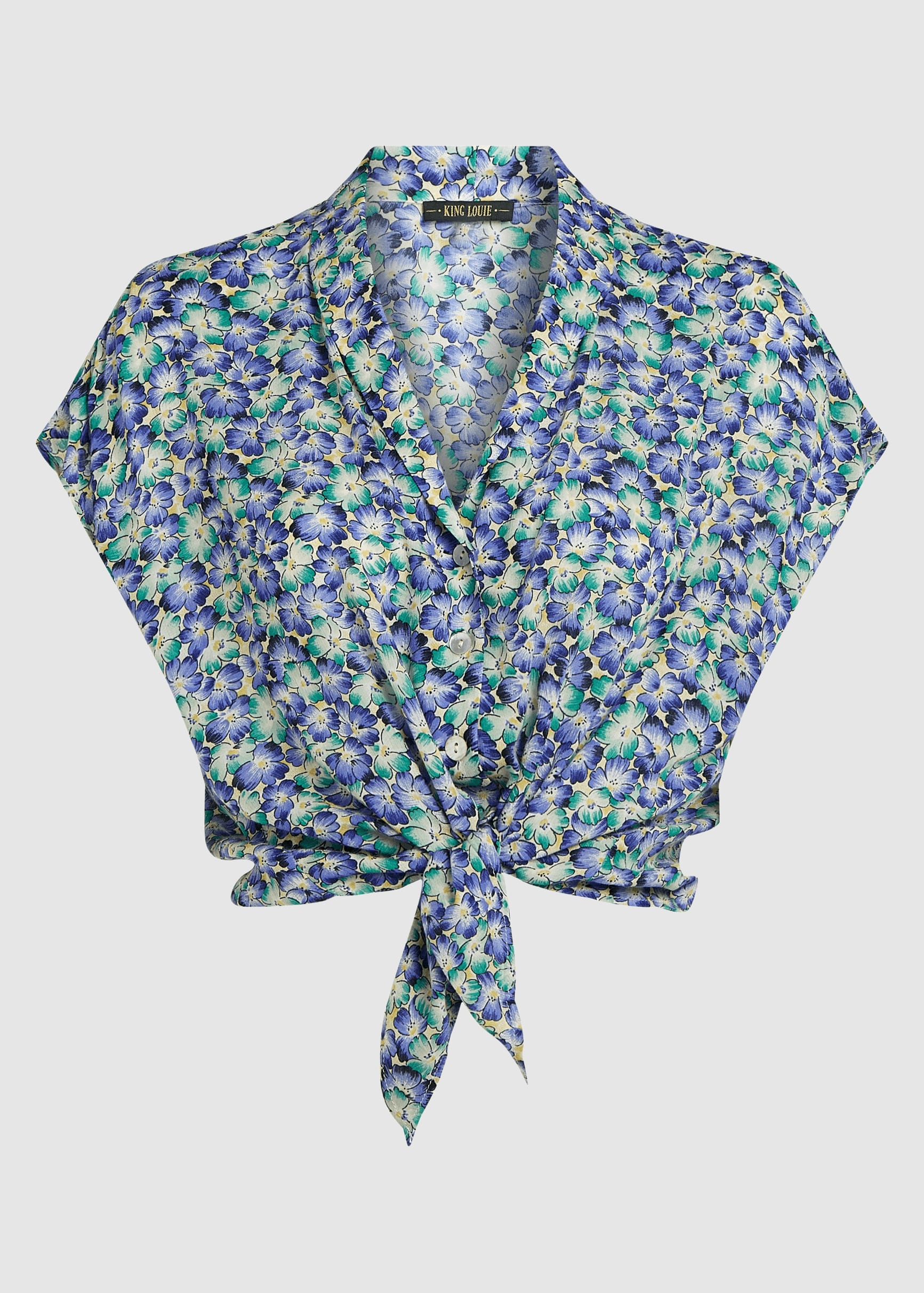Keeva Blouse Azores Beacon Blue