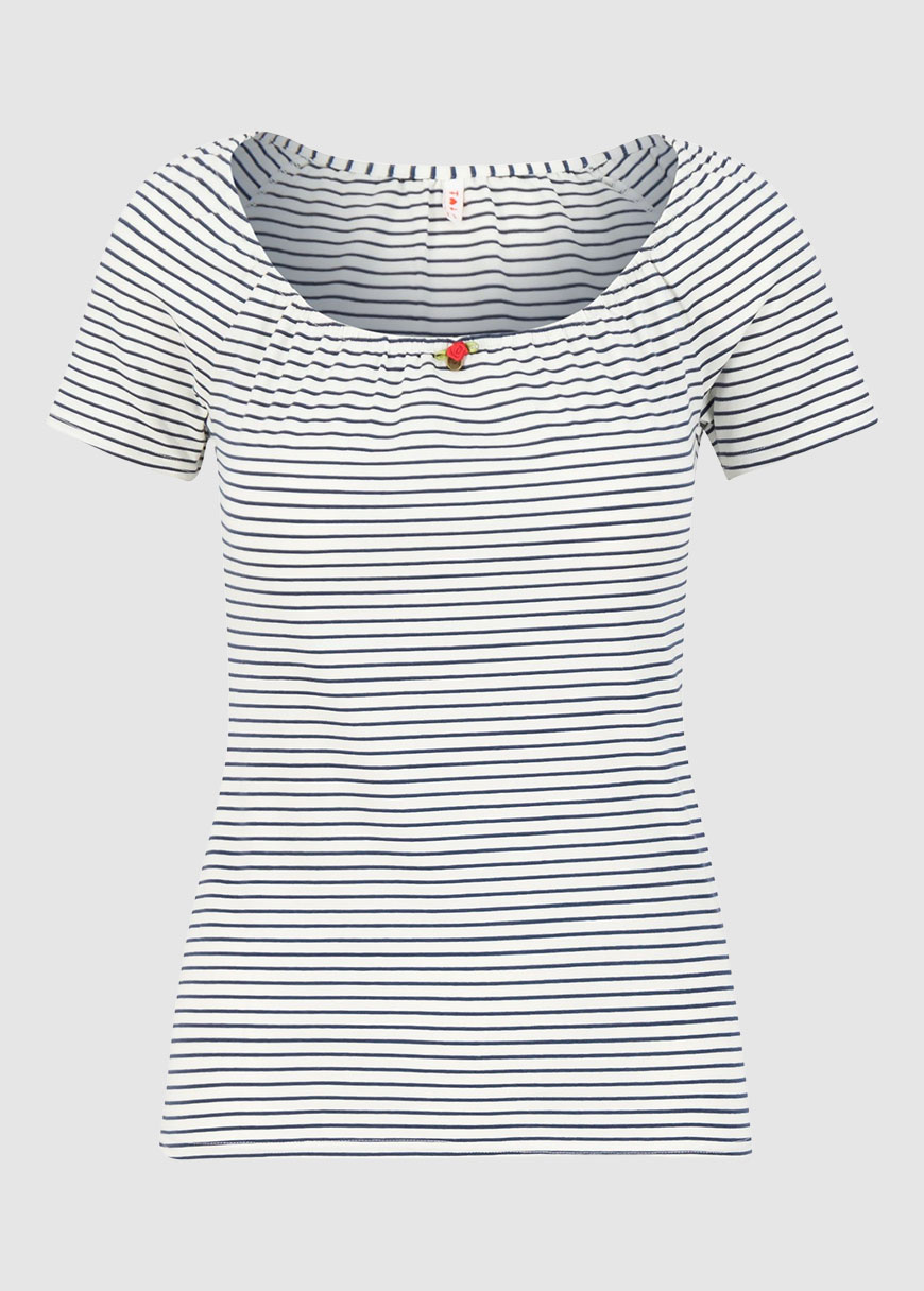 Logo Stripe Heart T-Shirt Logo Stripe Heart T-Shirt