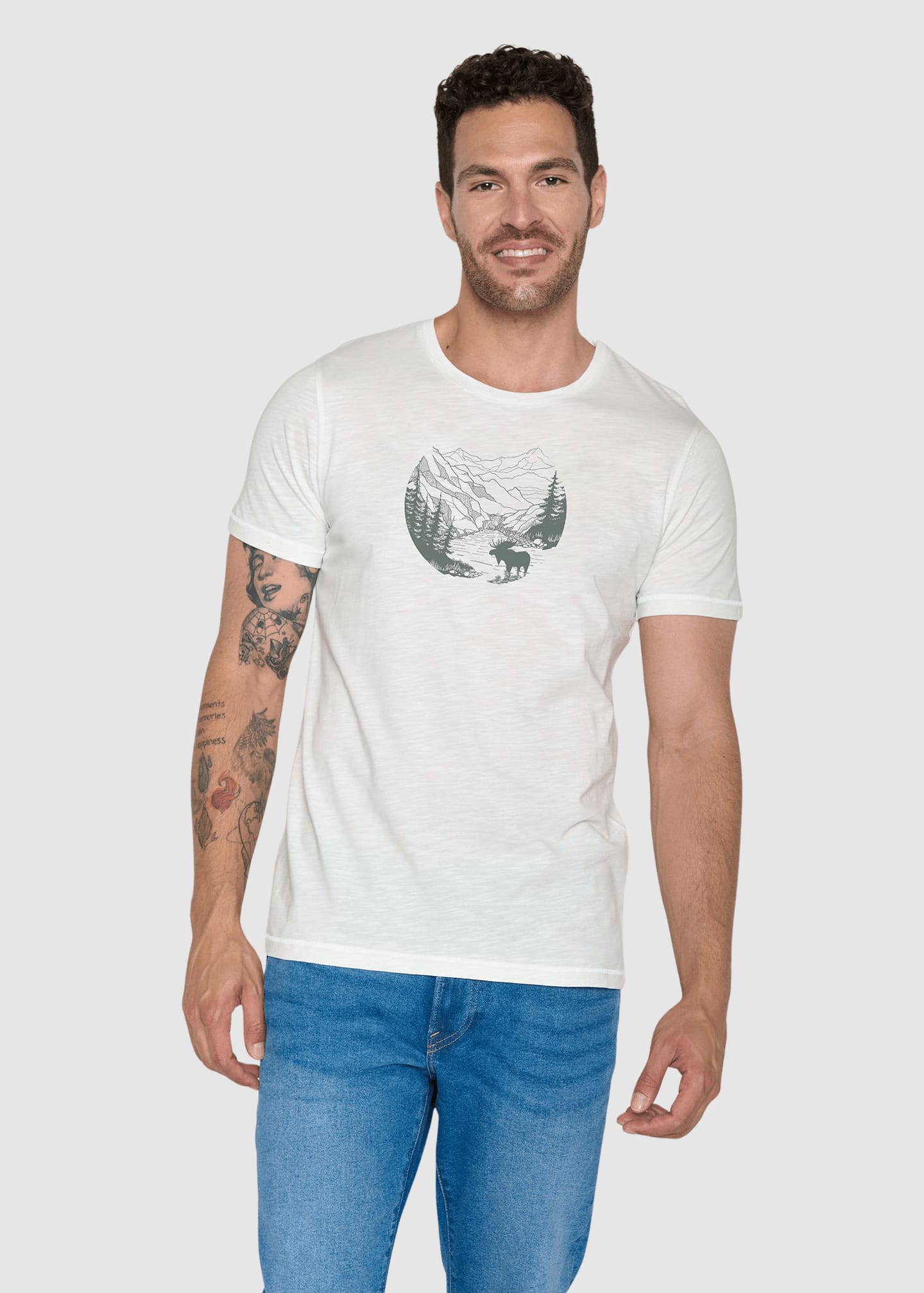 Moose Creek Spice T-Shirt Moonstone Moose Creek Spice T-Shirt Moonstone