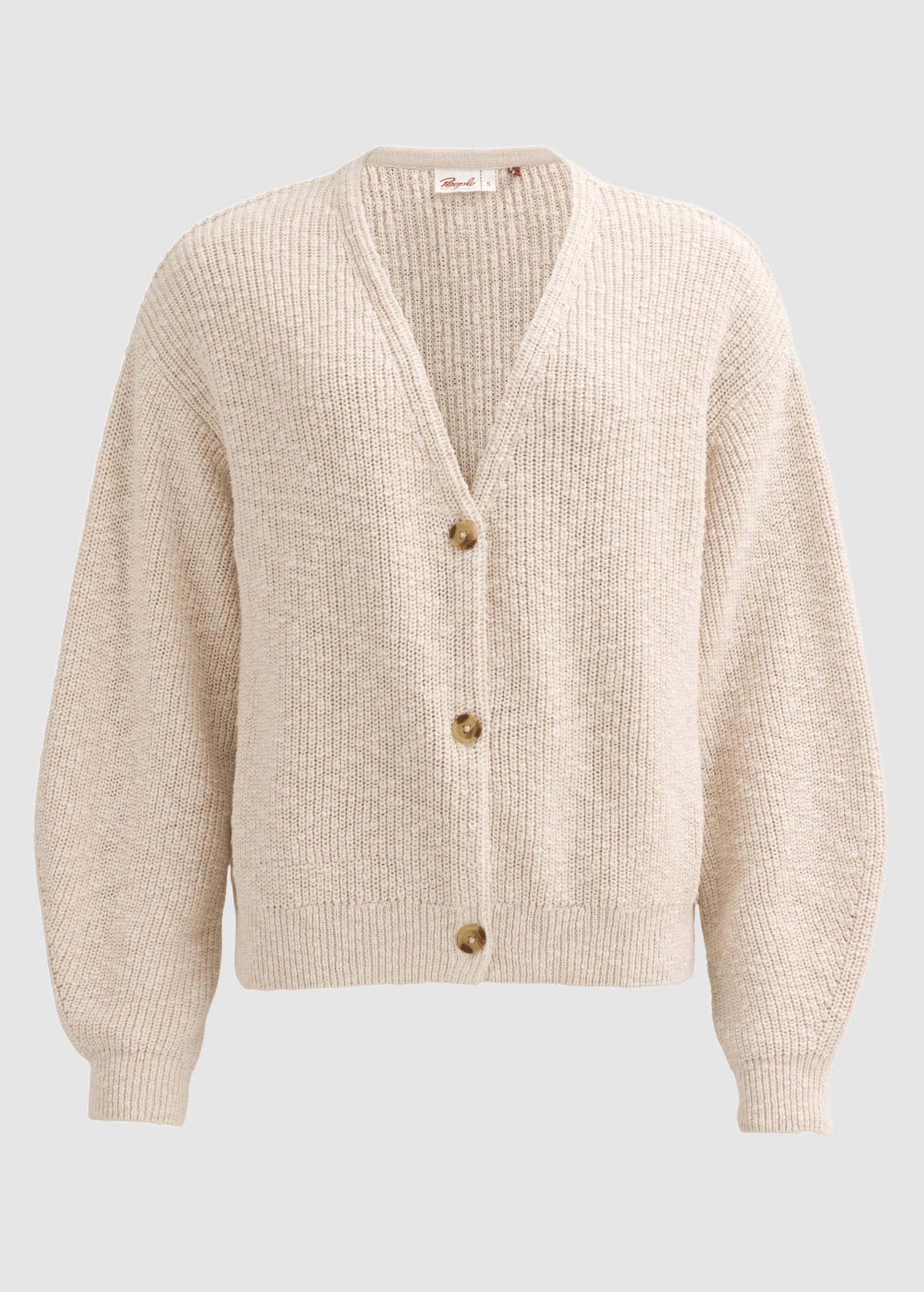 people-wear-organic-ripp-strickjacke-natur-1.jpeg Ripp-Strickjacke Natur