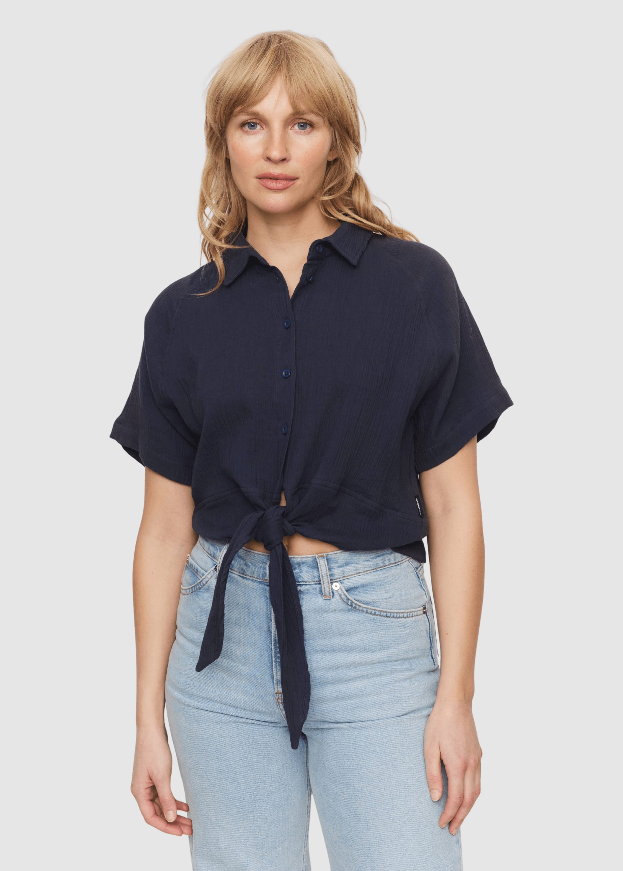Blouse Tulip Navy