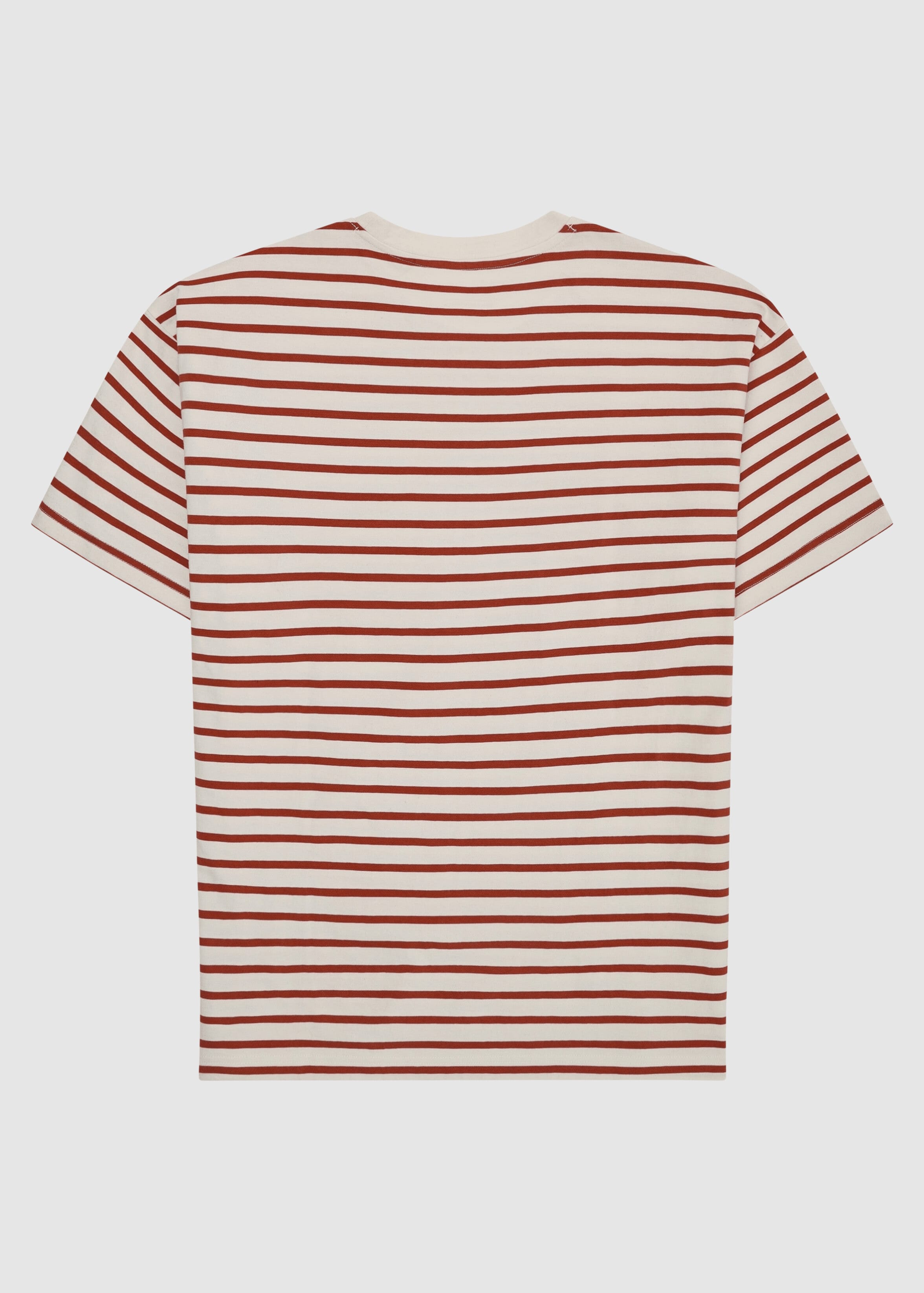 Loose Striped T-Shirt Red Stripe Loose Striped T-Shirt Red Stripe