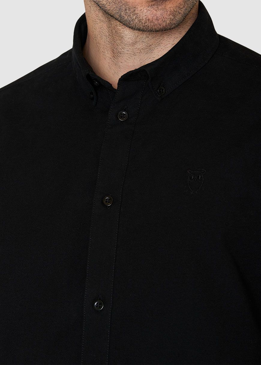 knowledge_cotton_apparel_harald_small_owl_oxford_regular_fit_shirt_AW_25_KCA_1090102_1300_Black_Jet_4_bd5b4f3403 Harald Small Owl Oxford Regular Fit Shirt
