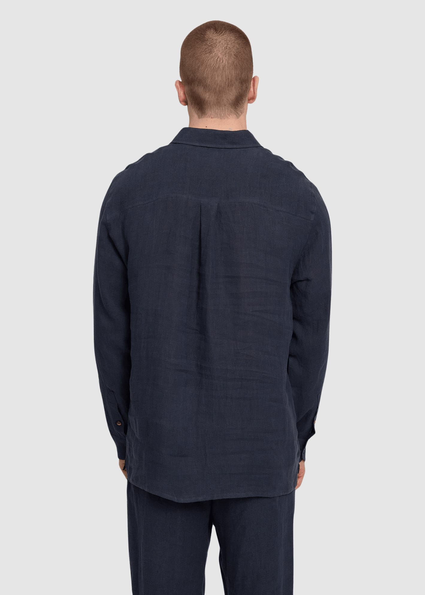 Classic Linen Shirt Ink Blue Classic Linen Shirt Ink Blue