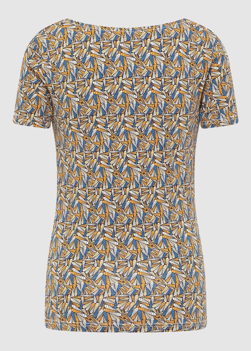 Shirt mit Wasserfallausschnitt Shirt mit Wasserfallausschnitt