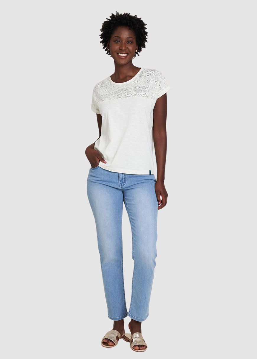 Shirt mit Spitzendetails Shirt mit Spitzendetails