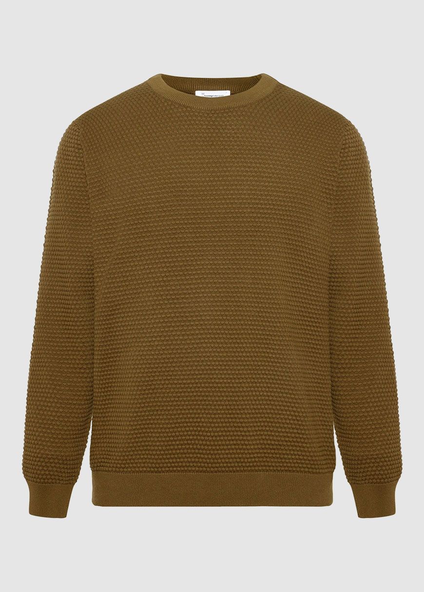 Vagn Regular Bubble Knit Crew Neck Vagn Regular Bubble Knit Crew Neck
