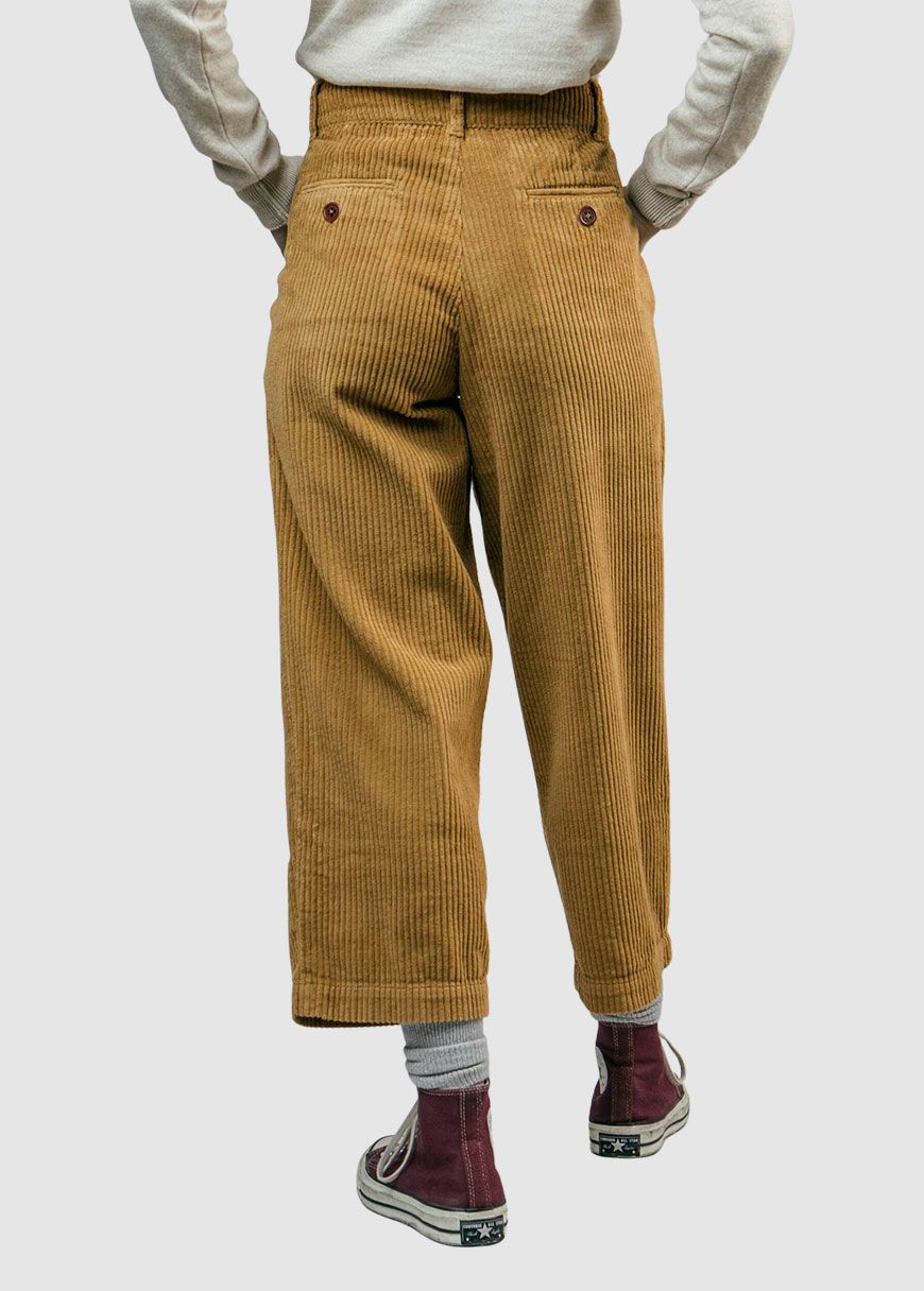Corduroy Pleated Pant