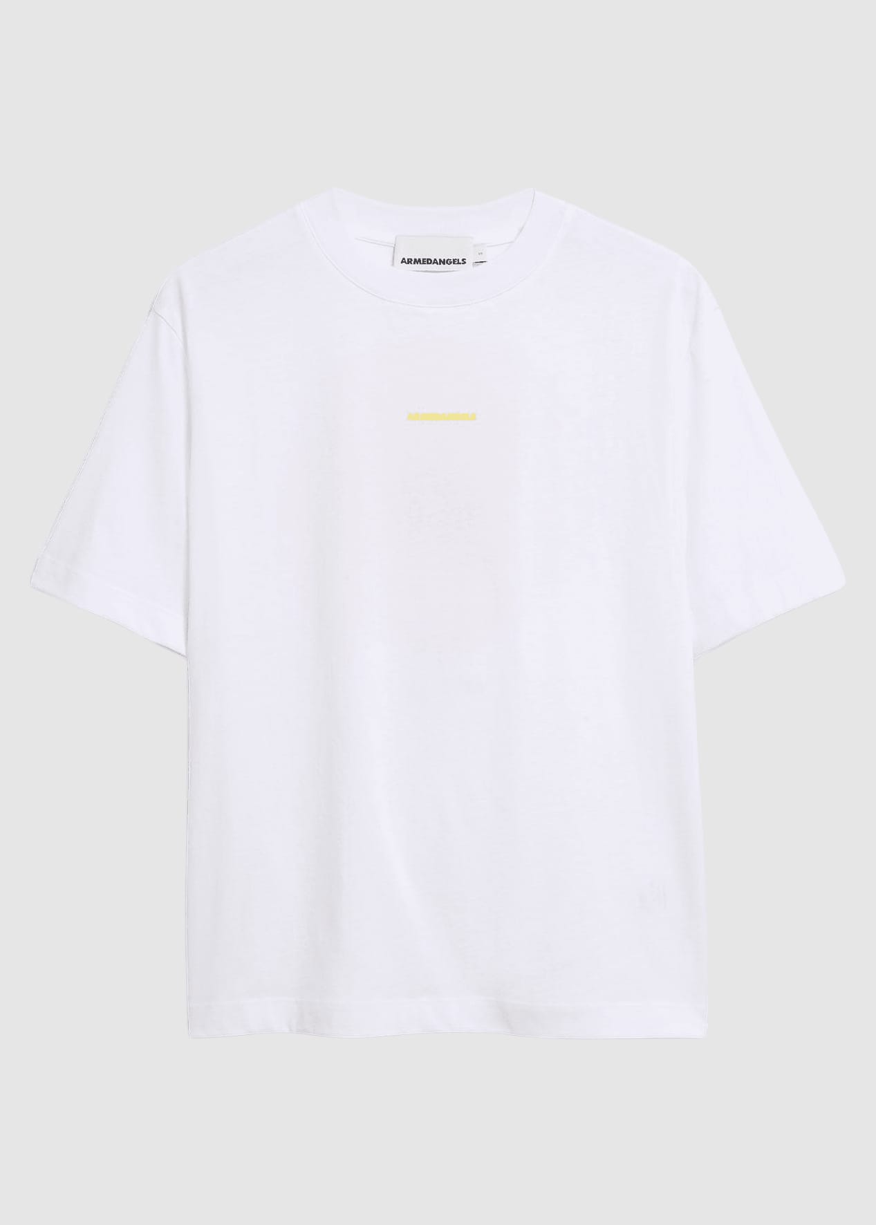 Tarjaa Graphic T-Shirt White Aa Yellow