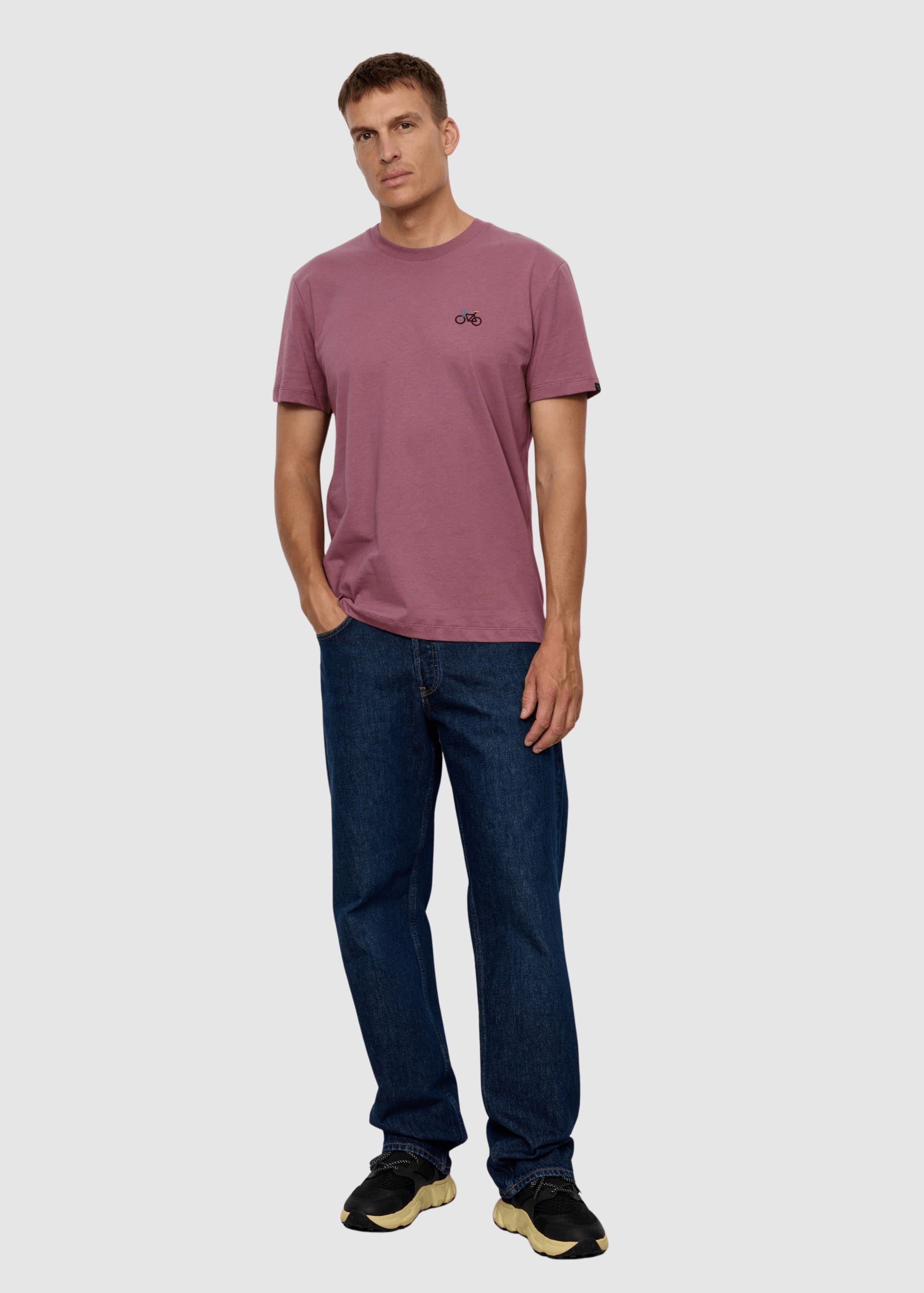 T-Shirt Agave Bike Dark Tulip T-Shirt Agave Bike Dark Tulip