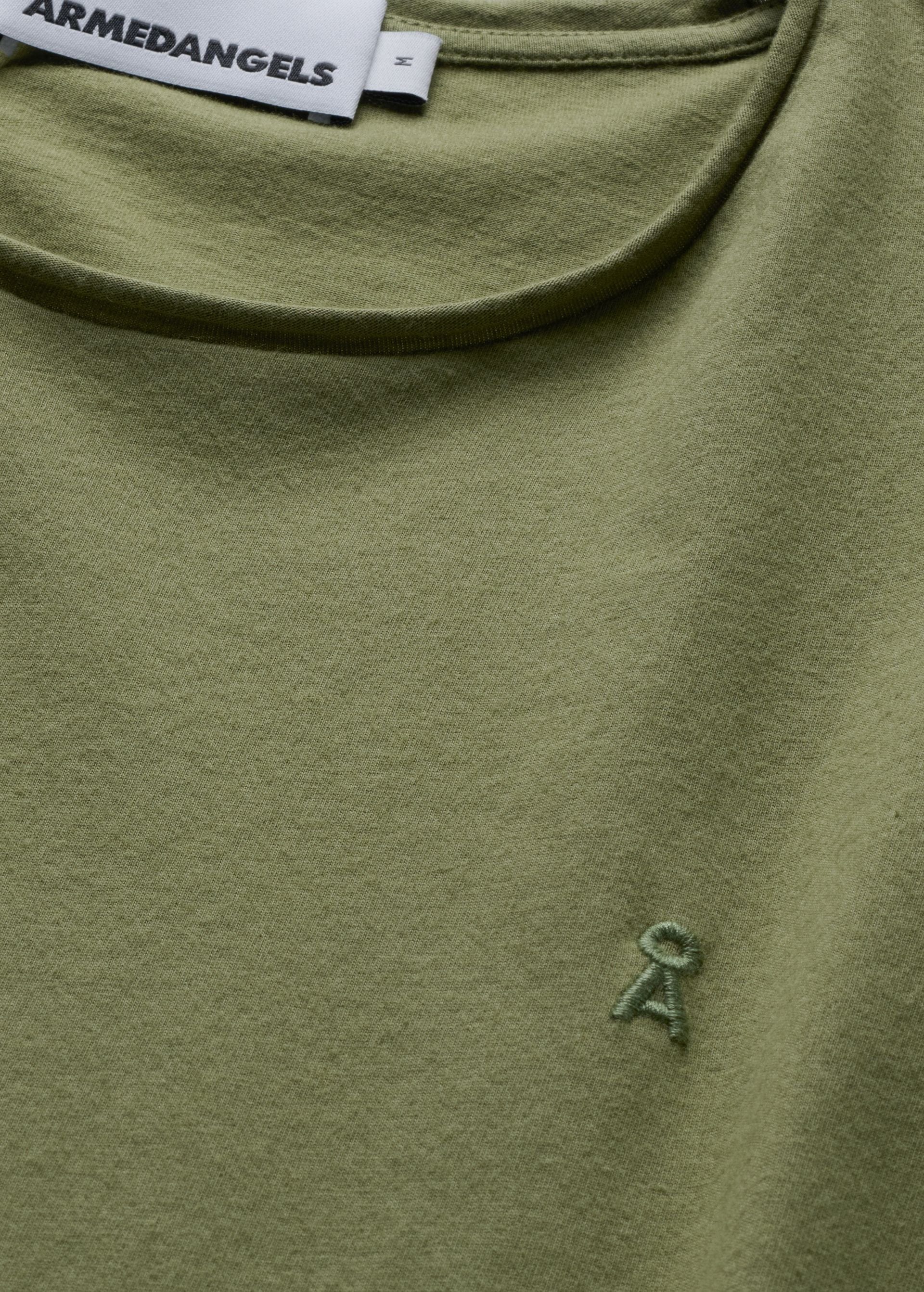 Jaames Brushed T-Shirt Fatigue Green Jaames Brushed T-Shirt Fatigue Green