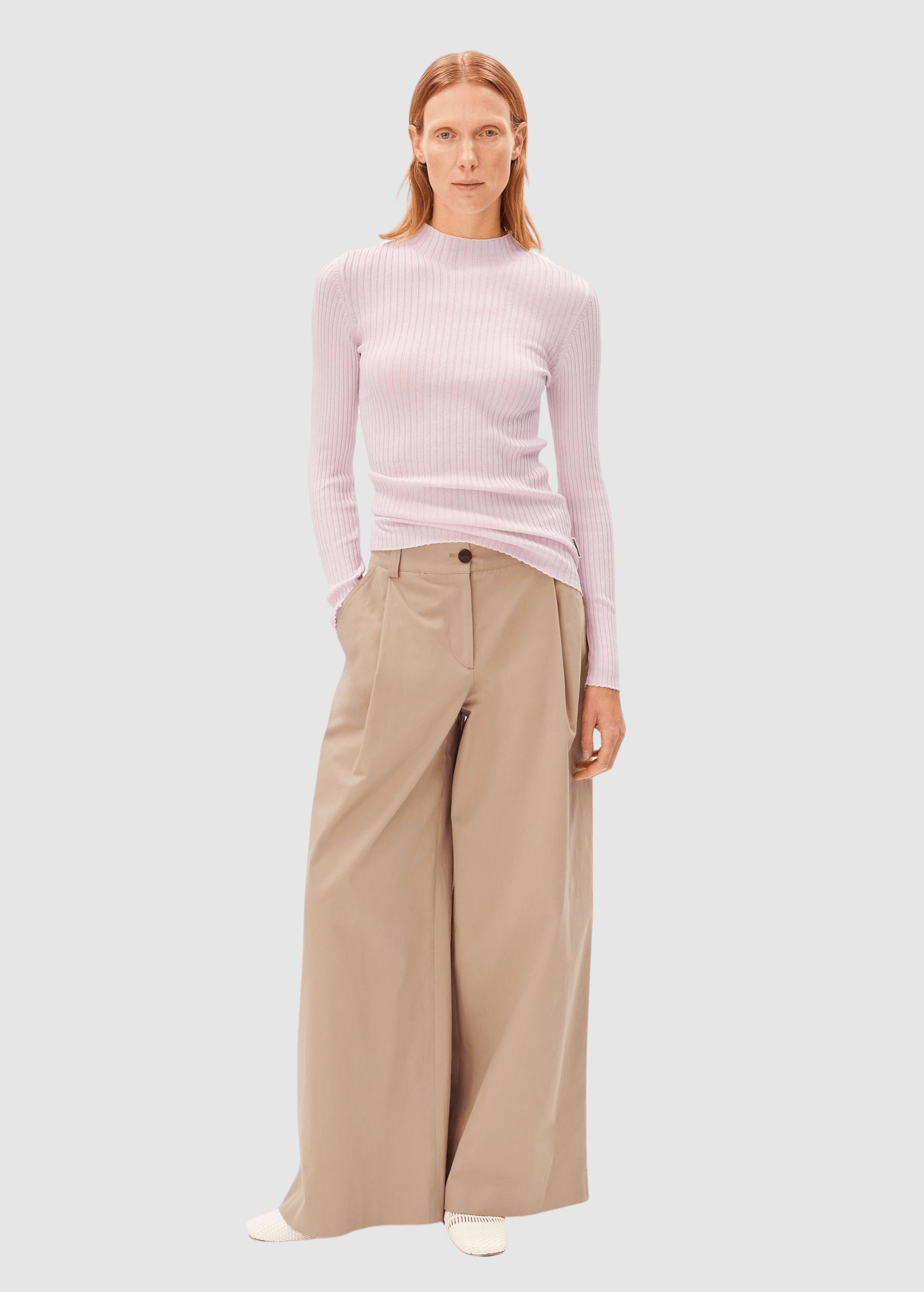 Alaania Knit Sweater Pink Mist Alaania Knit Sweater Pink Mist