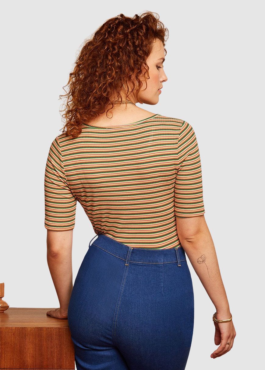 Carice Top Boxy Stripe Carice Top Boxy Stripe