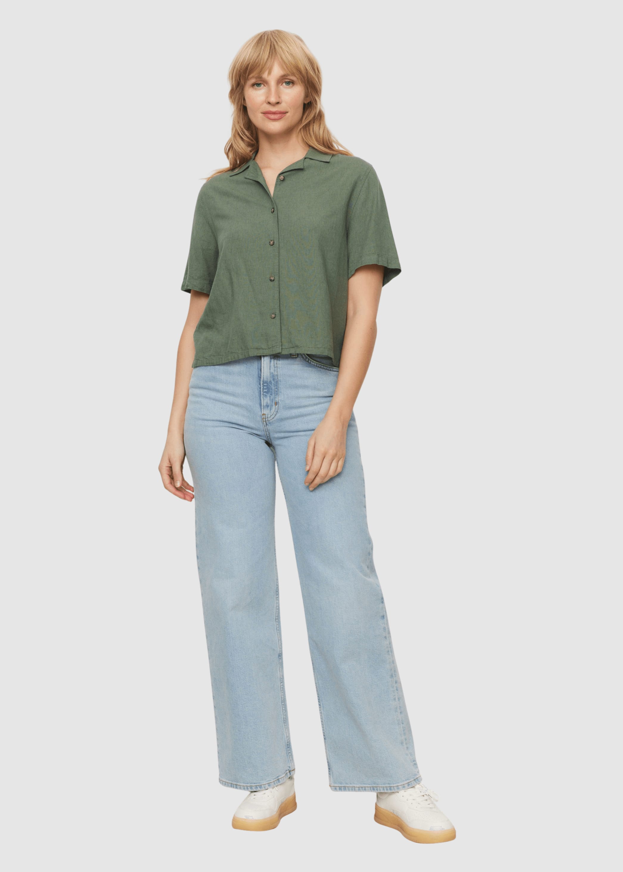 Blouse Camellia Khaki Blouse Camellia Khaki
