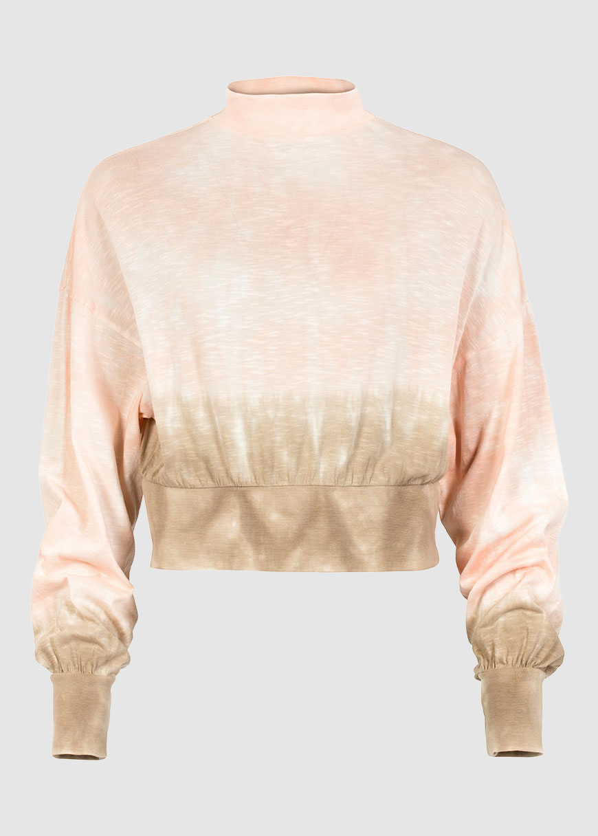 Tie-Dye Turtleneck Tie-Dye Turtleneck