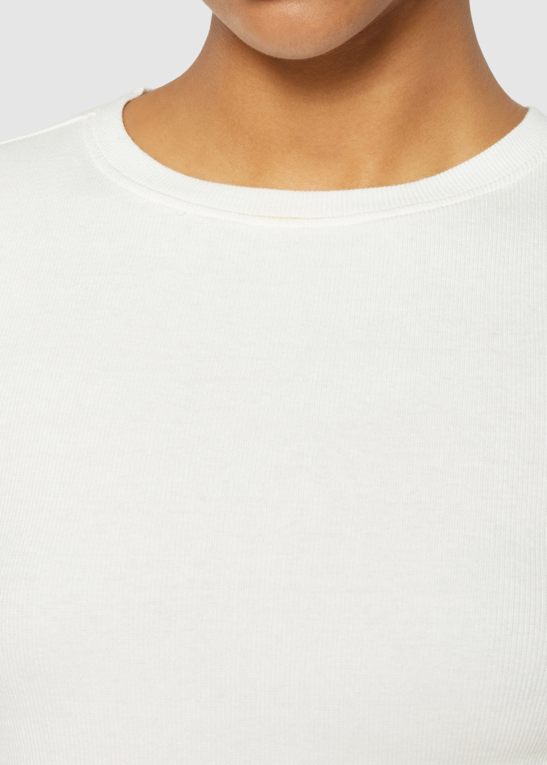 knowledge-cotton-apparel-rib-t-shirt-star-white-4.jpeg Rib T-Shirt Star White