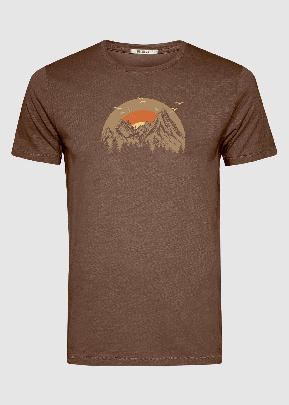 greenbomb-peak-circle-spice-t-shirt-earth-wood-4.jpeg Peak Circle Spice T-Shirt Earth Wood