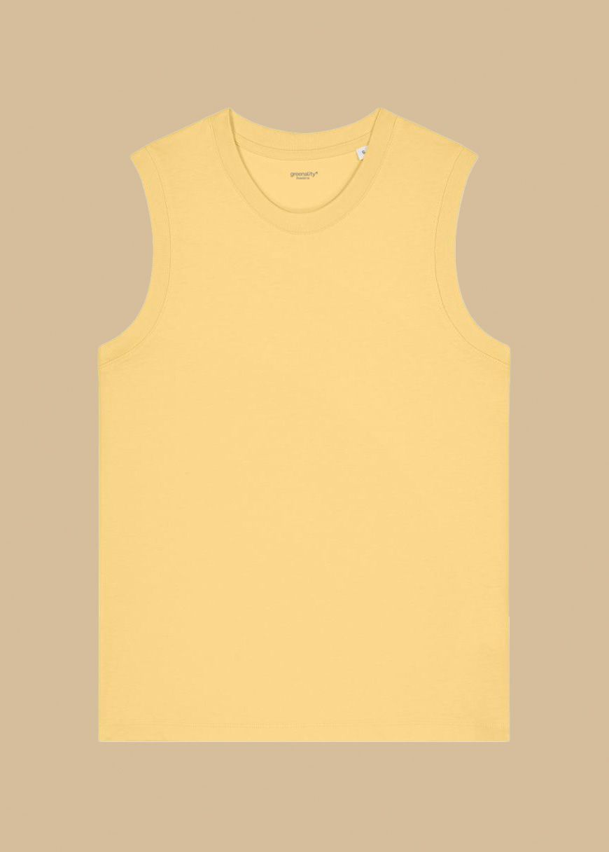 Cropped Tanktop Woman Viva Yellow