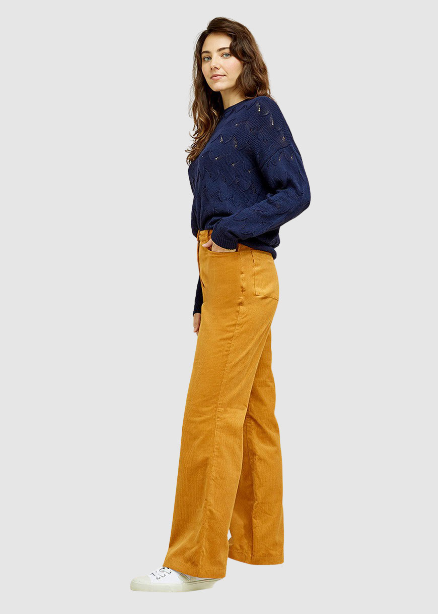 Luna Corduroy Trousers Brown Luna Corduroy Trousers Brown