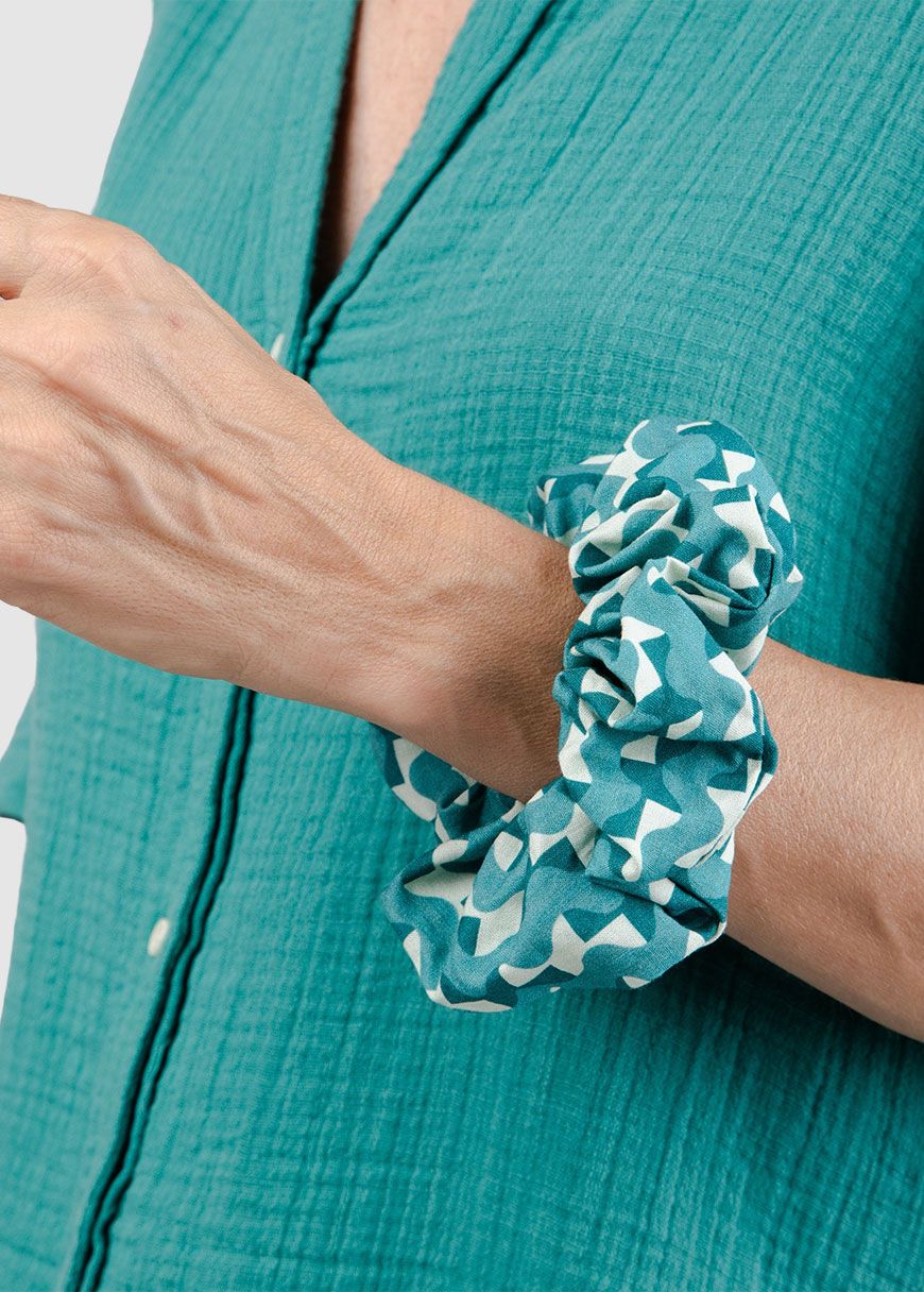 Tiles Scrunchie Tiles Scrunchie