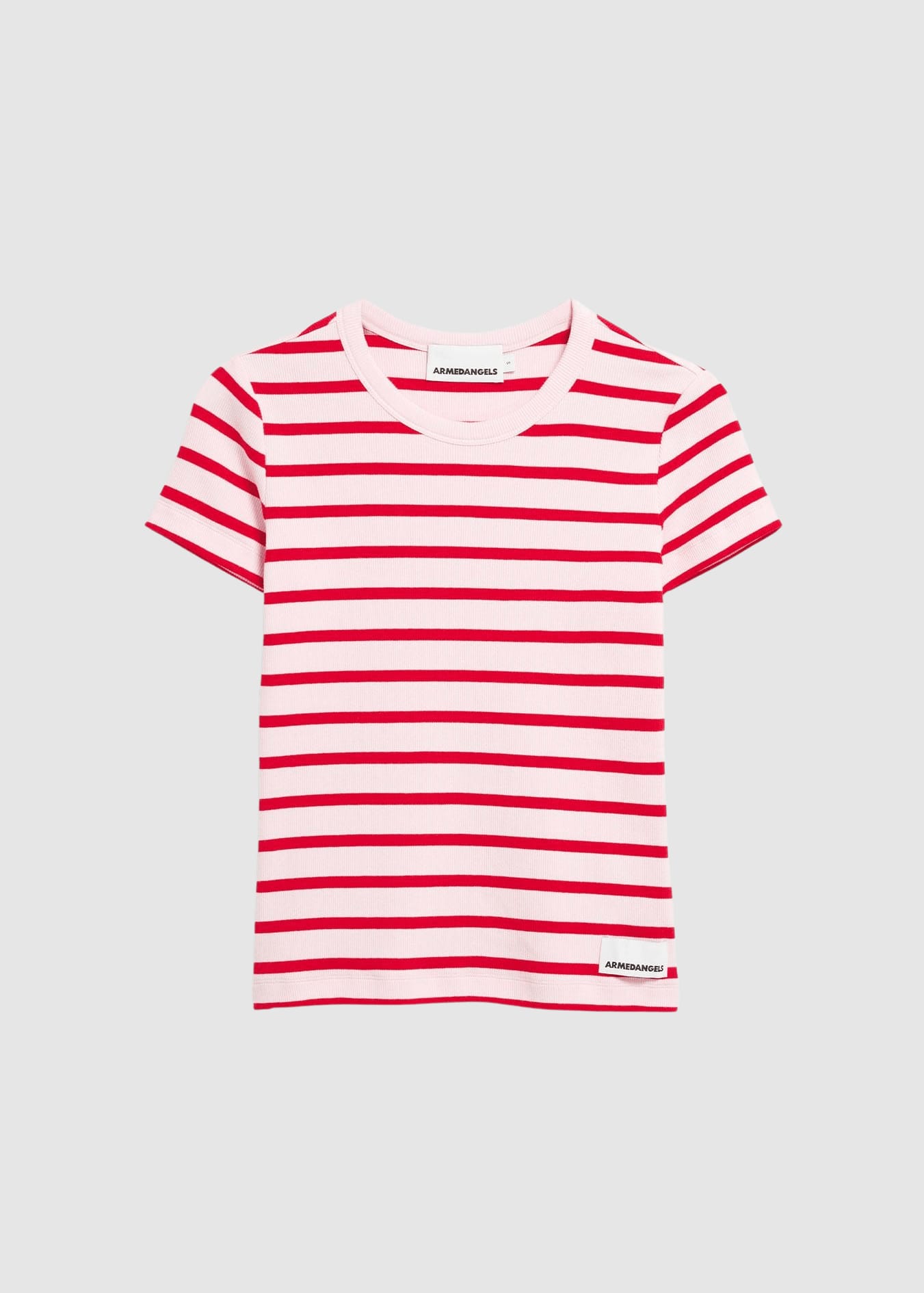 Kardaa Stripe T-Shirt Pink Mist-Mars Red Kardaa Stripe T-Shirt Pink Mist-Mars Red