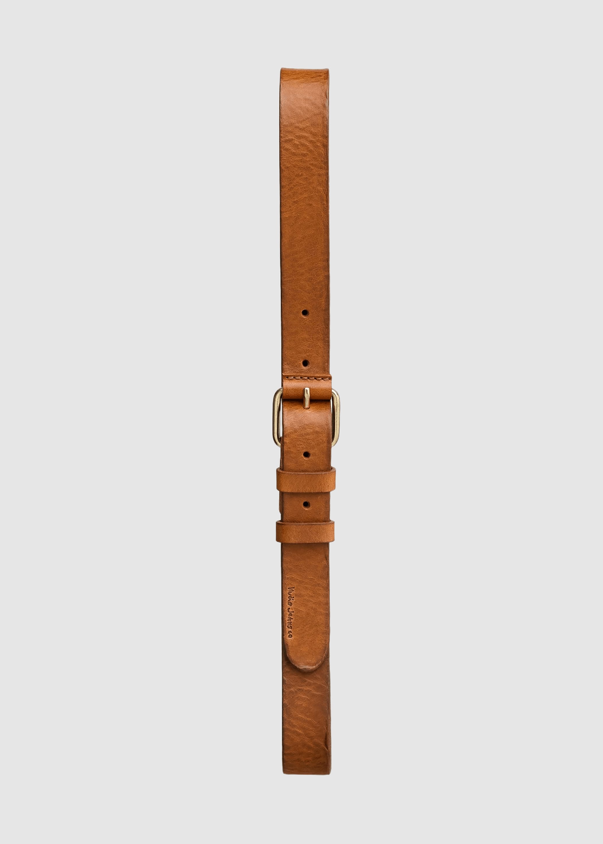 Dwayne Leather Belt Toffee Brown