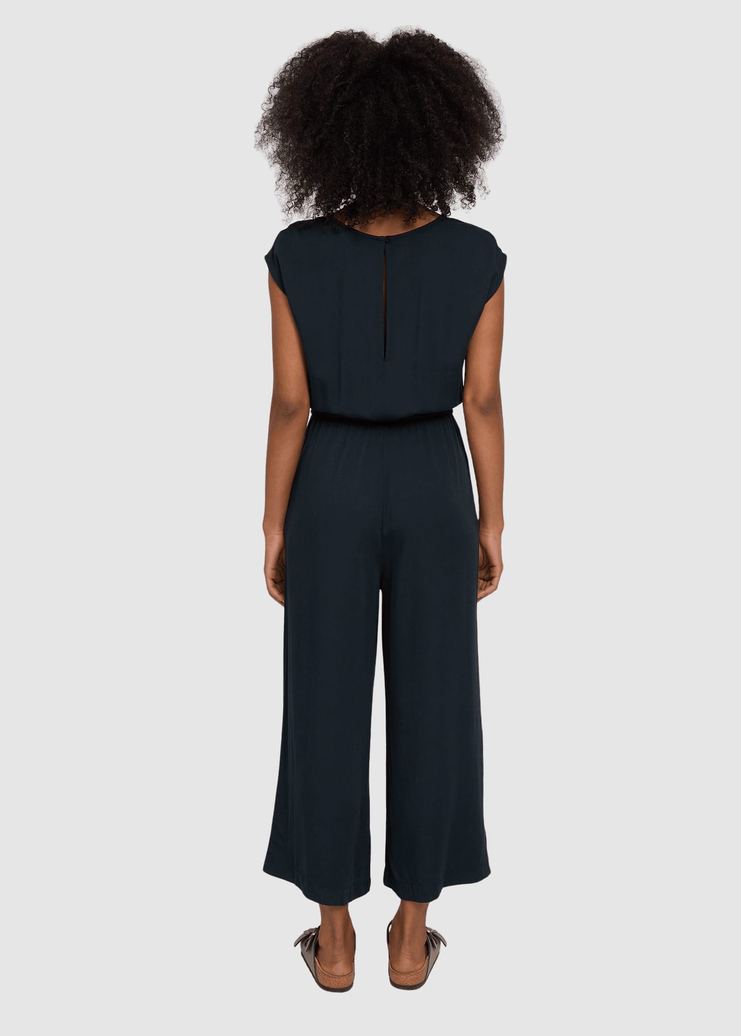 Viscose Jumpsuit Black Viscose Jumpsuit Black