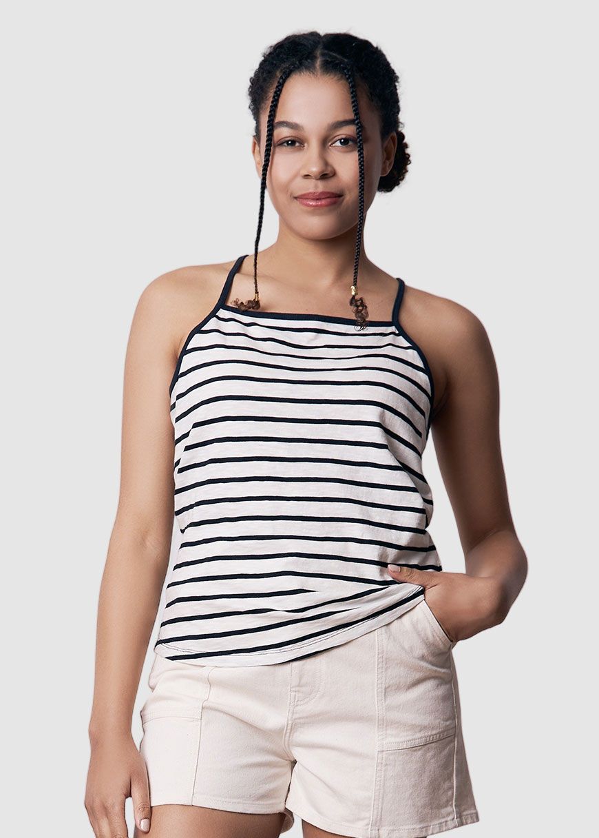 Easy-Stripe String Top