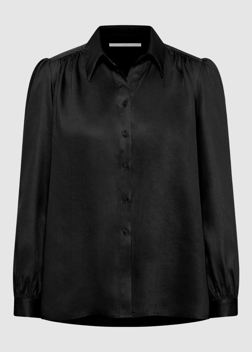 Bluse mit Kräuseln Bluse mit Kräuseln
