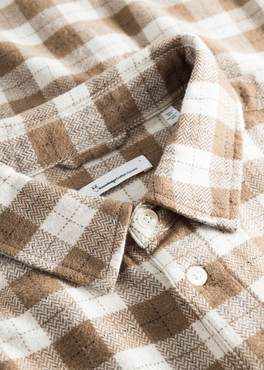 Loose Fit Checkered Shirt
