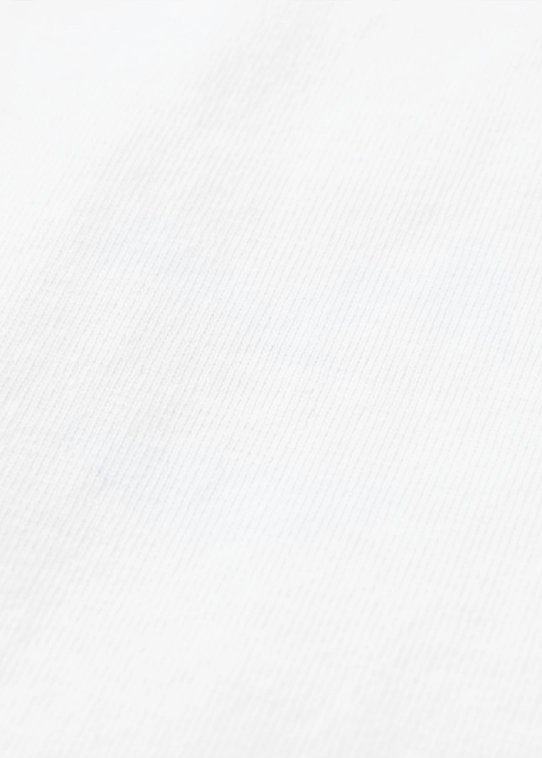 Laidback Recycled Cotton Relaxed Fit T-Shirt White Laidback Recycled Cotton Relaxed Fit T-Shirt White