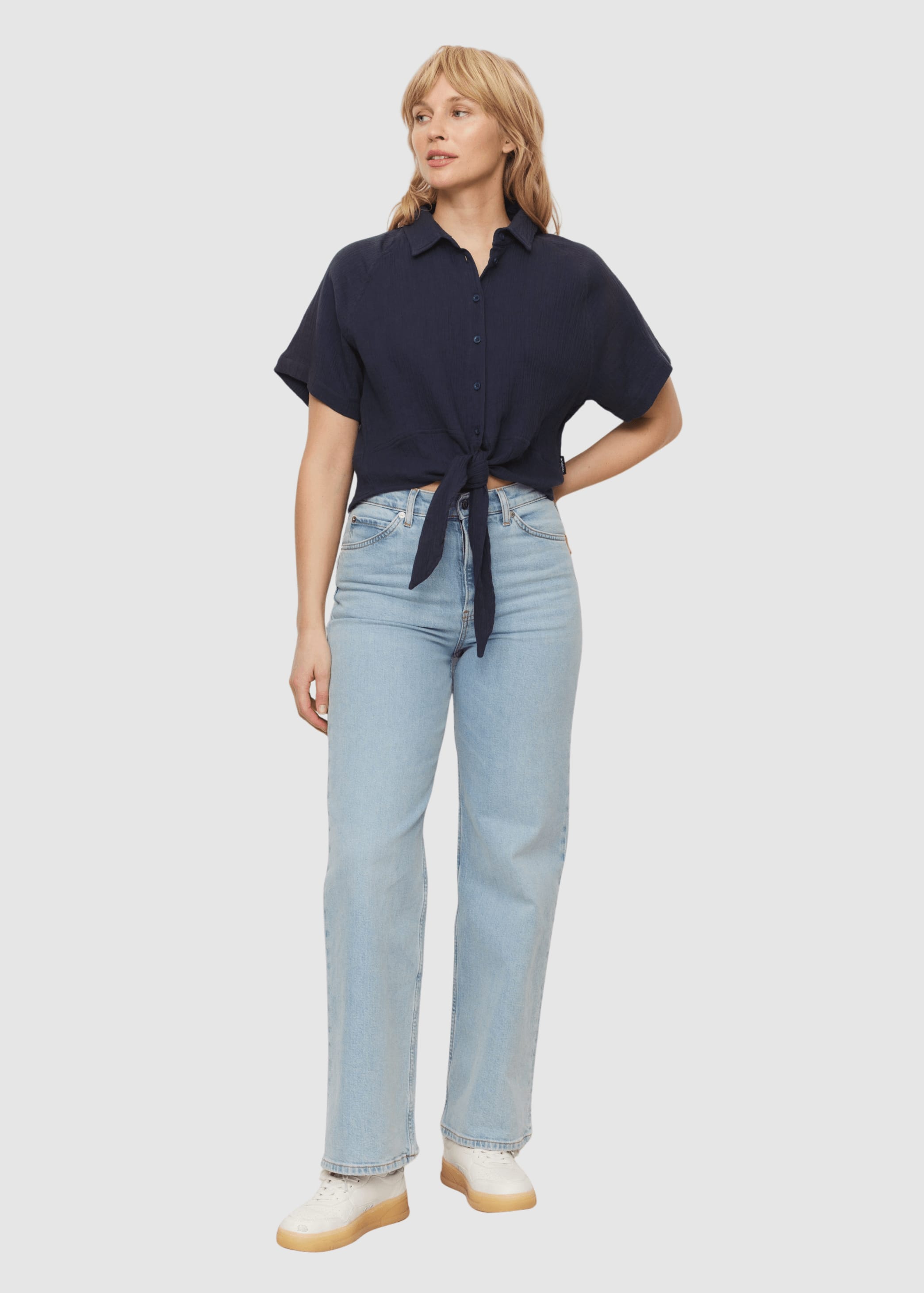 Blouse Tulip Navy