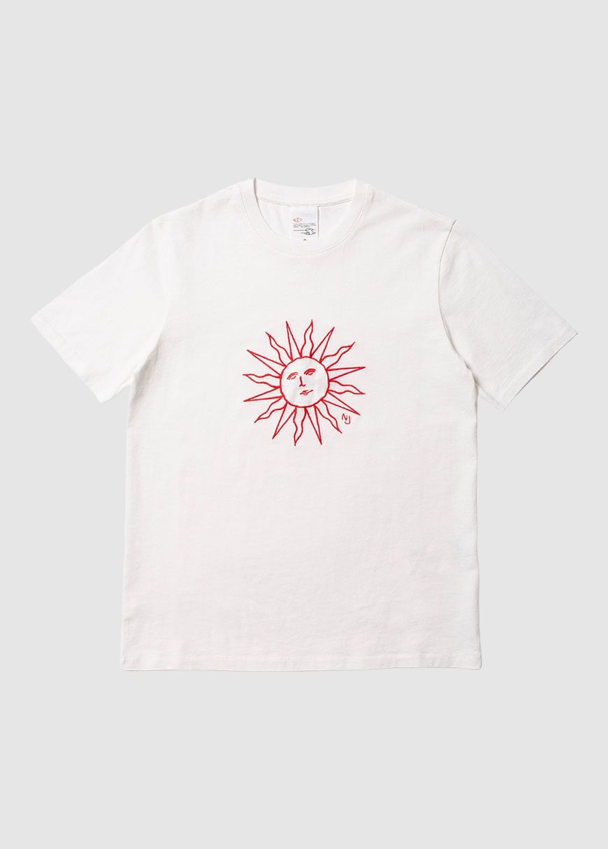 Joni Embroidery Sun T-Shirt Joni Embroidery Sun T-Shirt