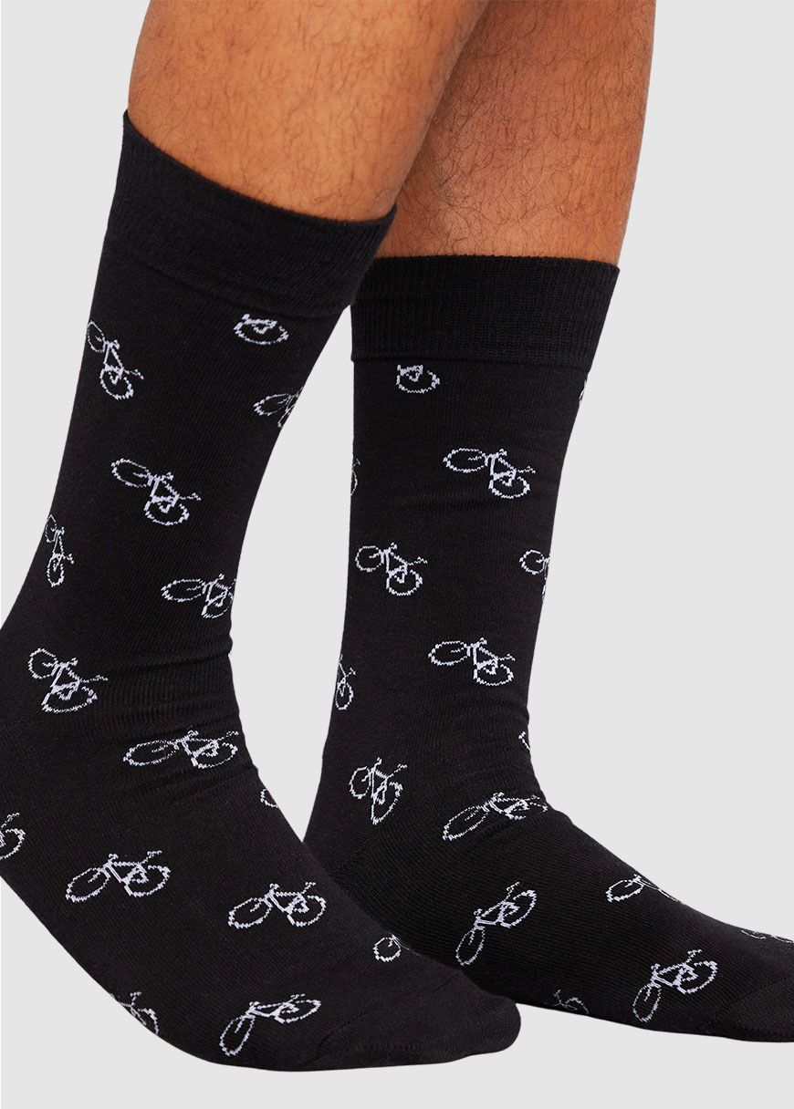 Socks Sigtuna Bike Pattern Socks Sigtuna Bike Pattern