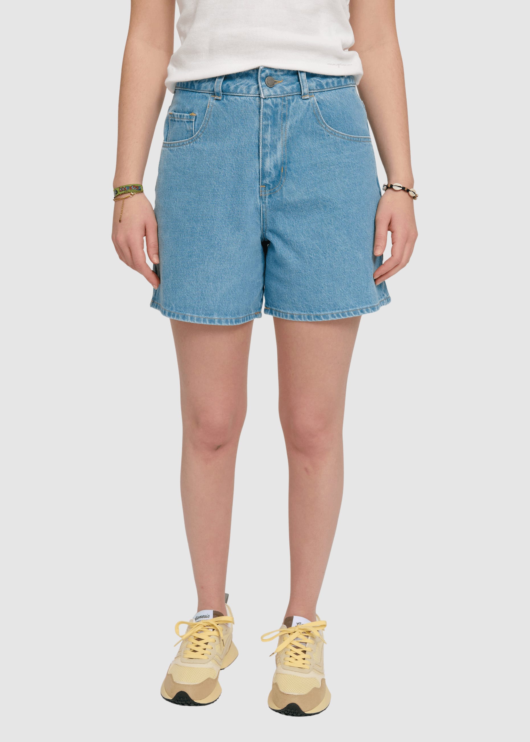 Denim Shorts Light Blue Wash