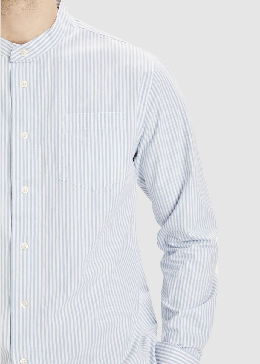 Elder Regular Fit Narrow Striped Shirt