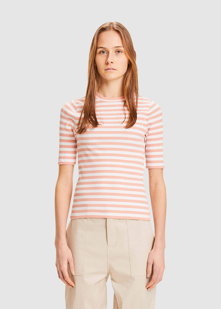 Canna Rib Tee Striped Canna Rib Tee Striped