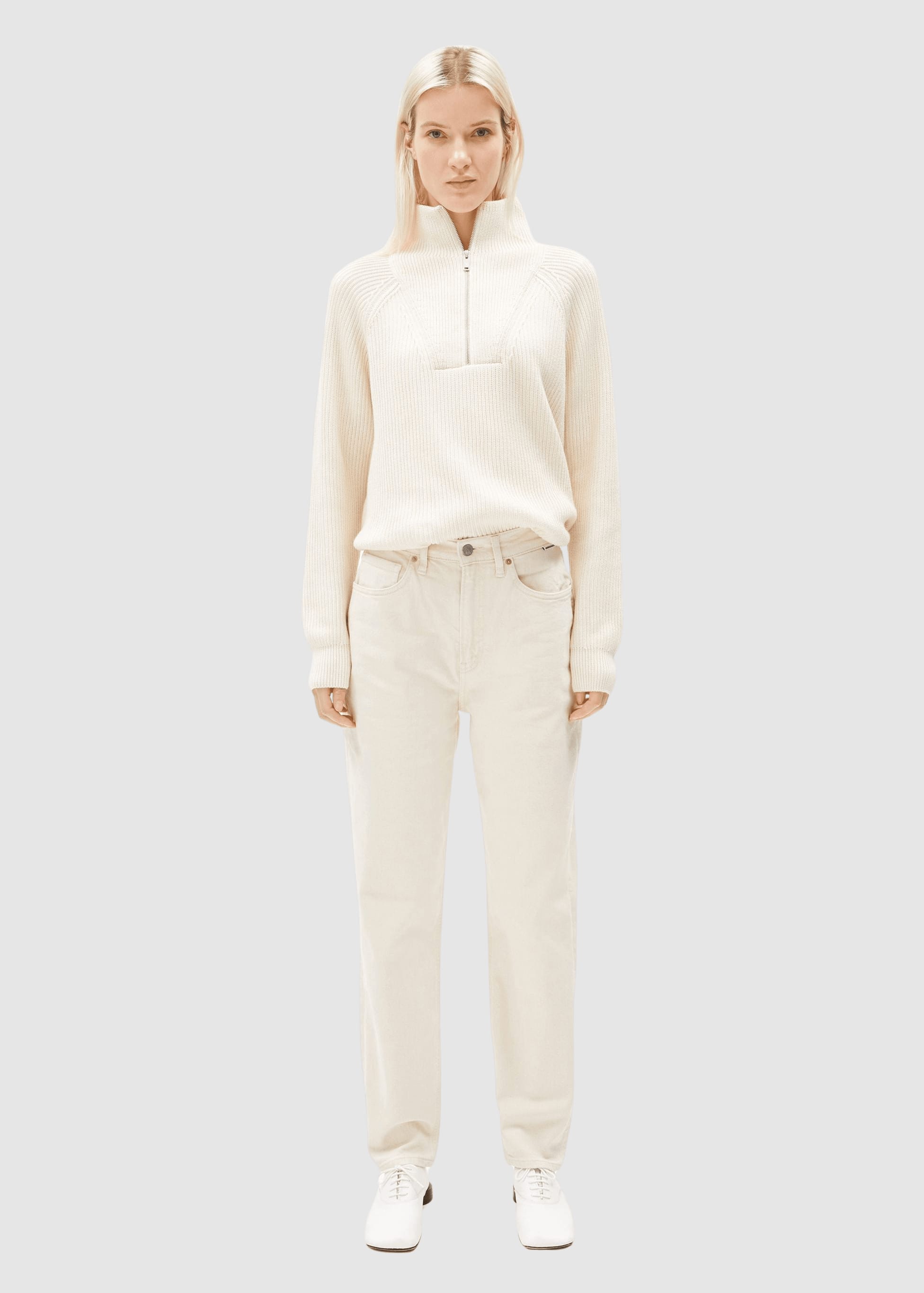 Mairaa High Waist Mom Jean Undyed Mairaa High Waist Mom Jean Undyed